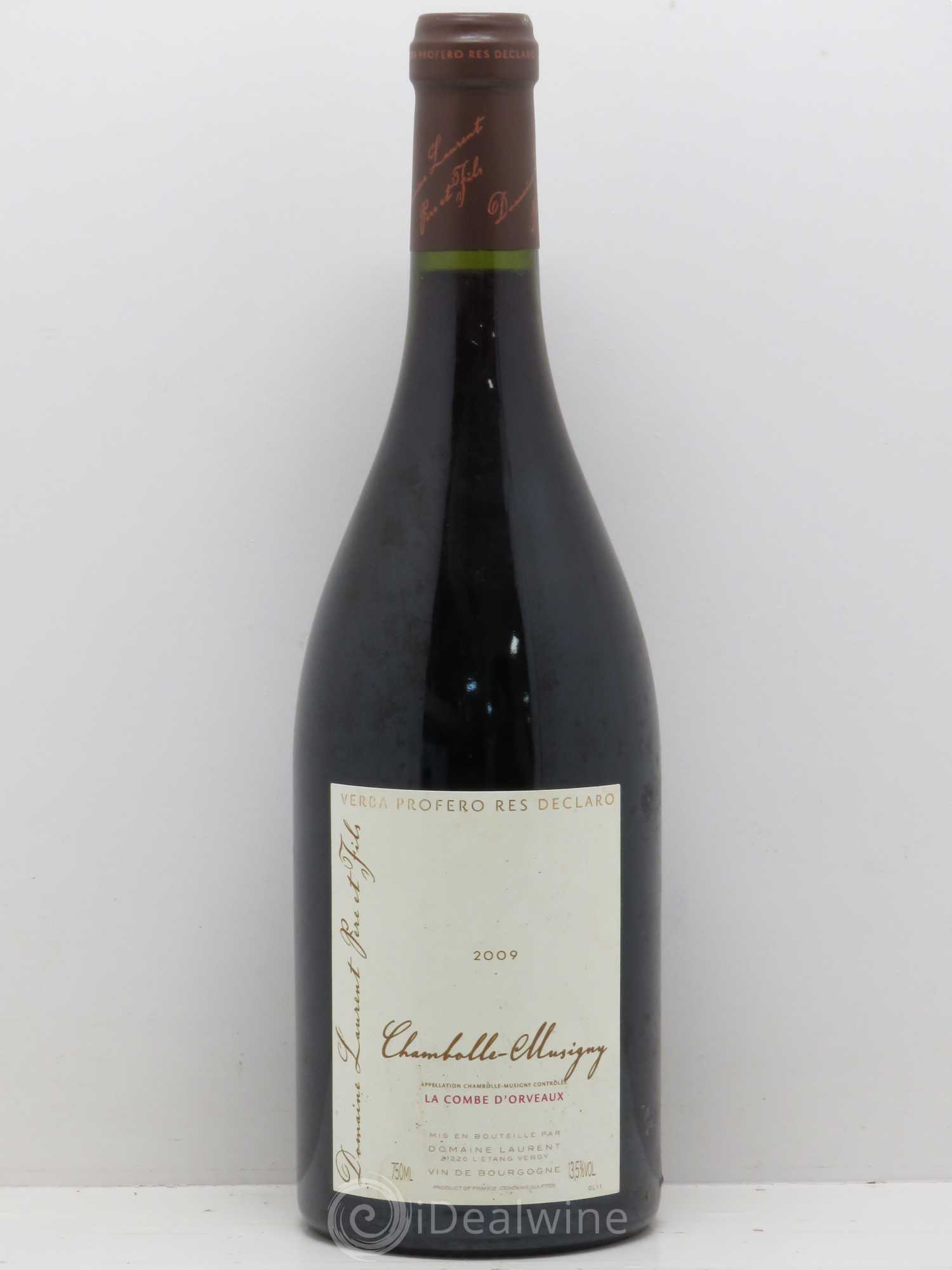 Chambolle-Musigny La Combe d'Orveaux Laurent Père et Fils (Domaine) 2009 - Lot de 1 bouteille - 0