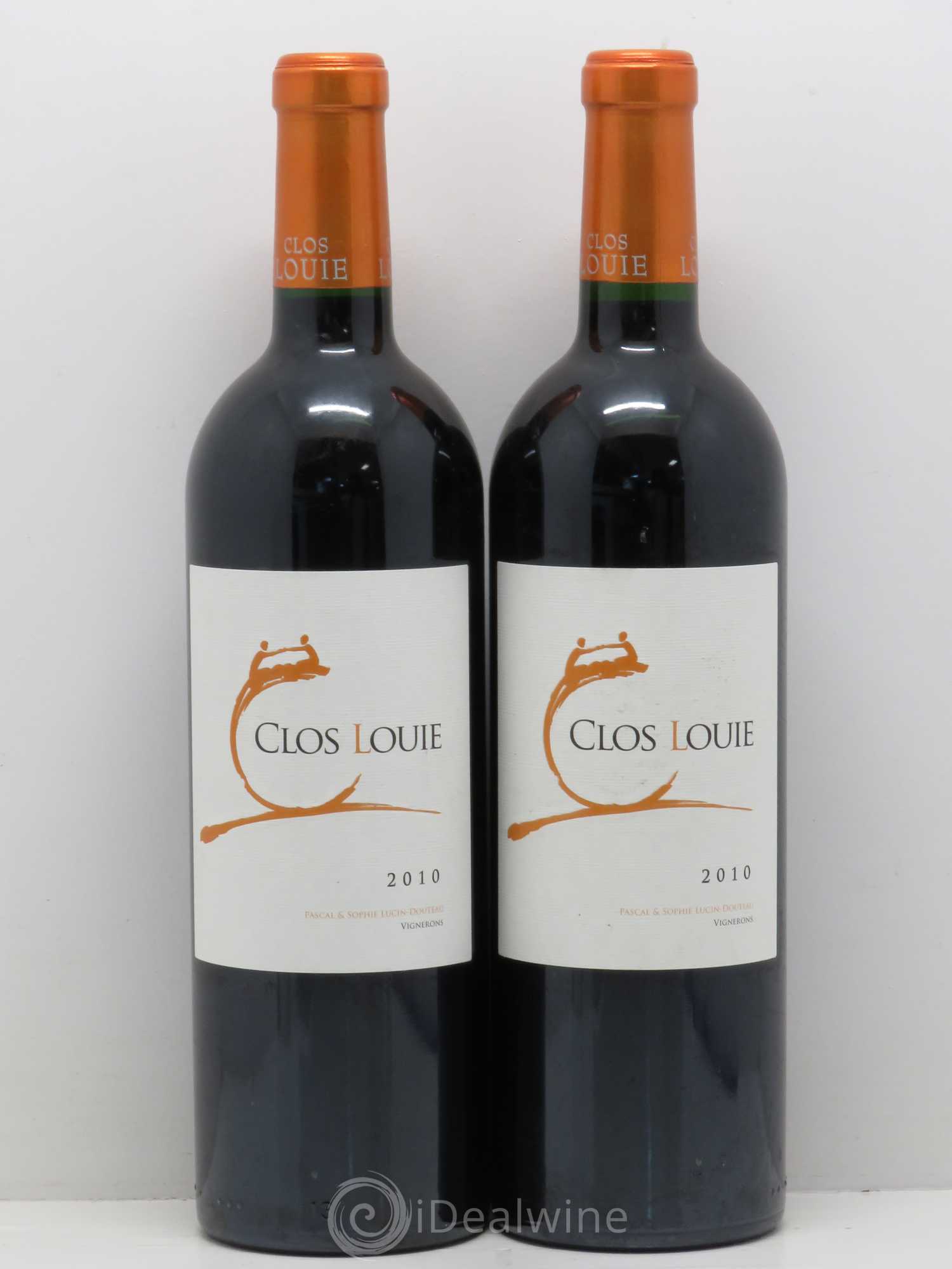 Bordeaux Clos Louie castillon côtes de Bordeaux 2010 - Posten von 2 Flaschen - 0