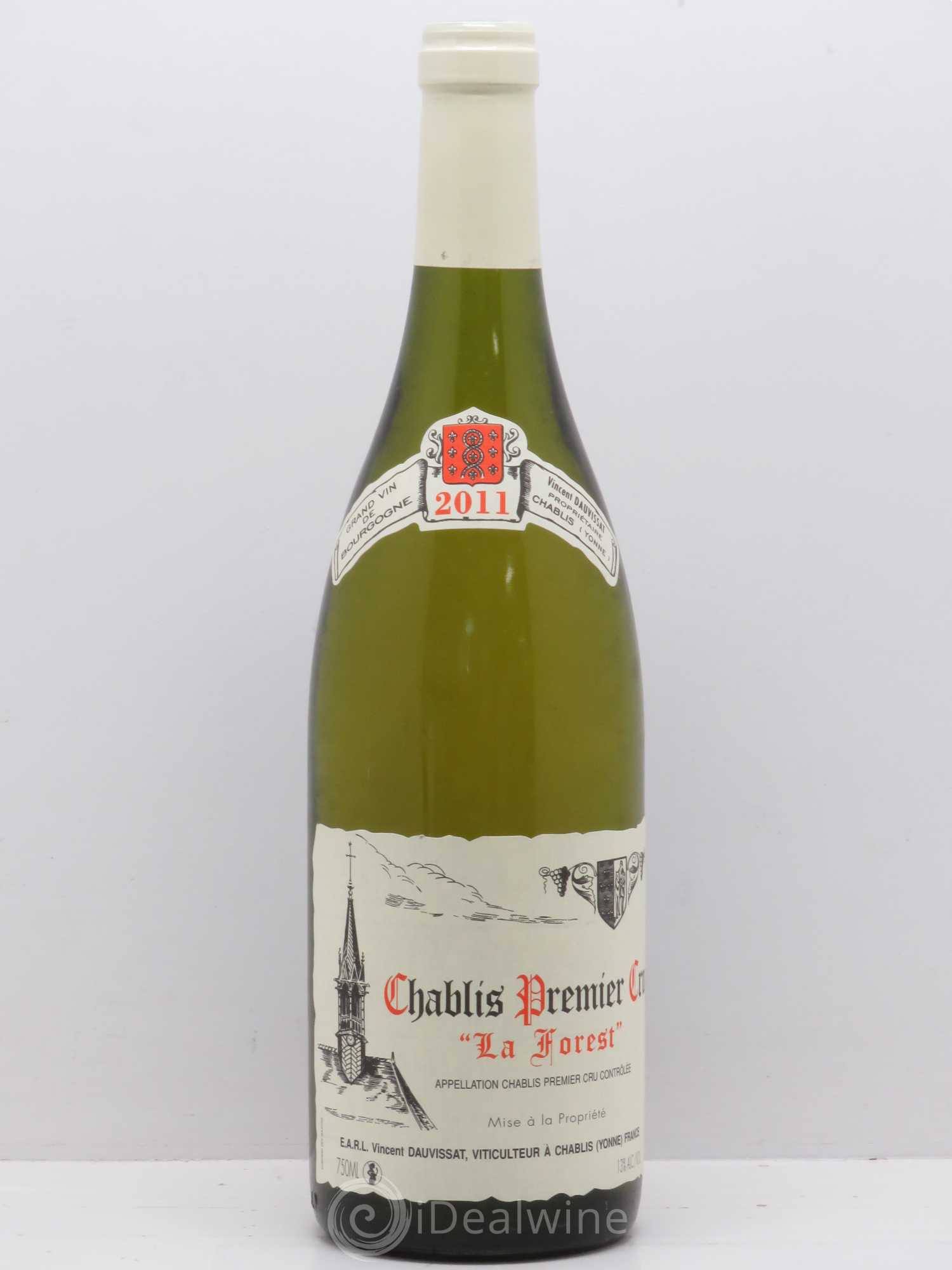Chablis 1er Cru La Forest Vincent Dauvissat (Domaine) (sans prix de réserve) 2011 - Lot de 1 bouteille - 0