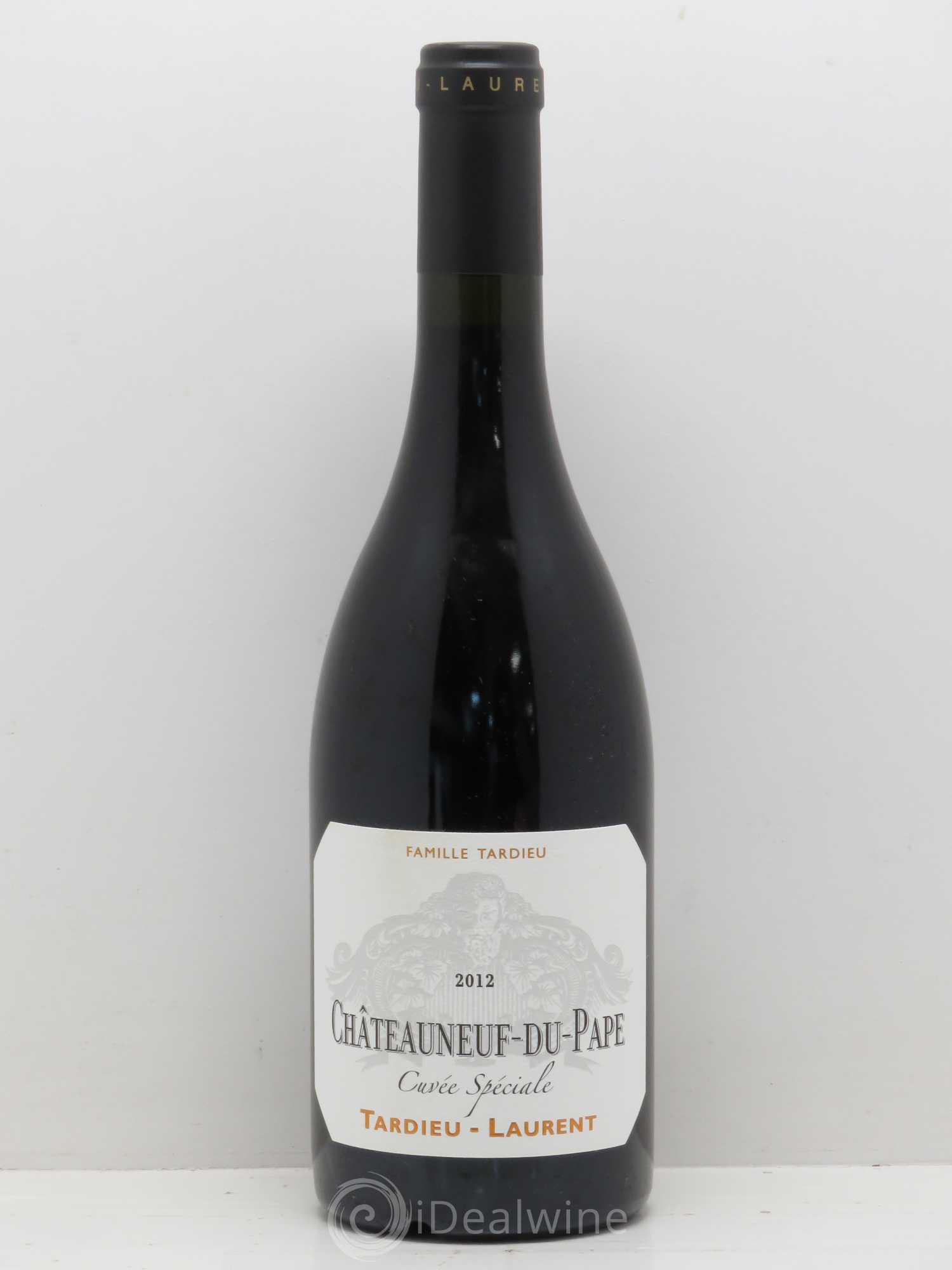 Châteauneuf-du-Pape Tardieu-Laurent Cuvée spéciale Famille Tardieu 2012 - Lot de 1 bouteille - 0