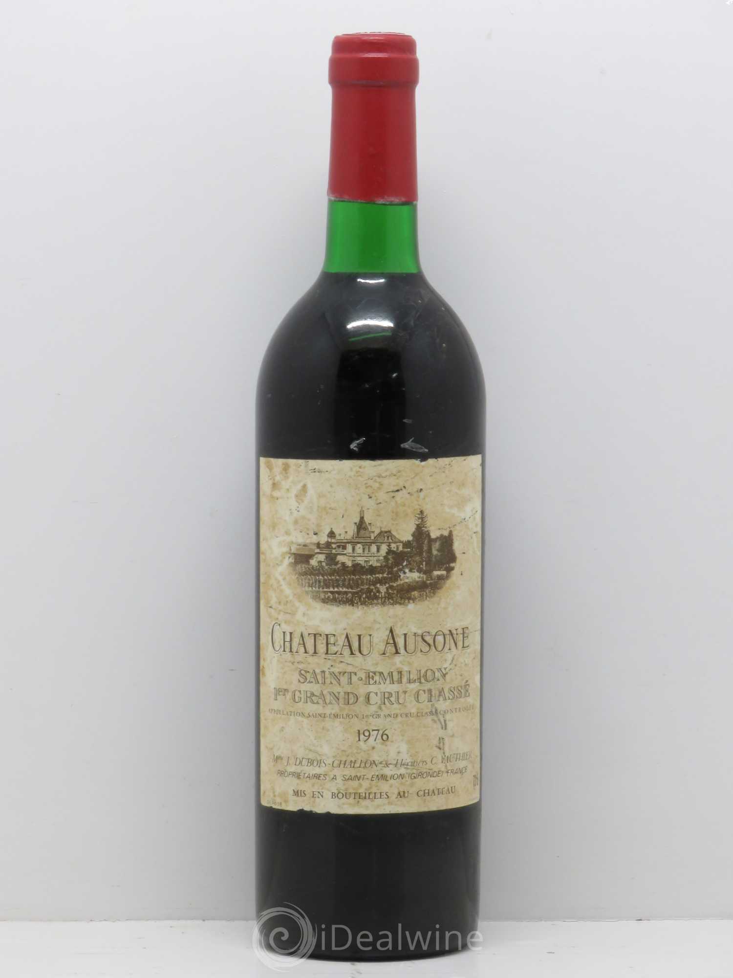 Château Ausone 1er Grand Cru Classé A 1976 - Lot de 1 bouteille - 0