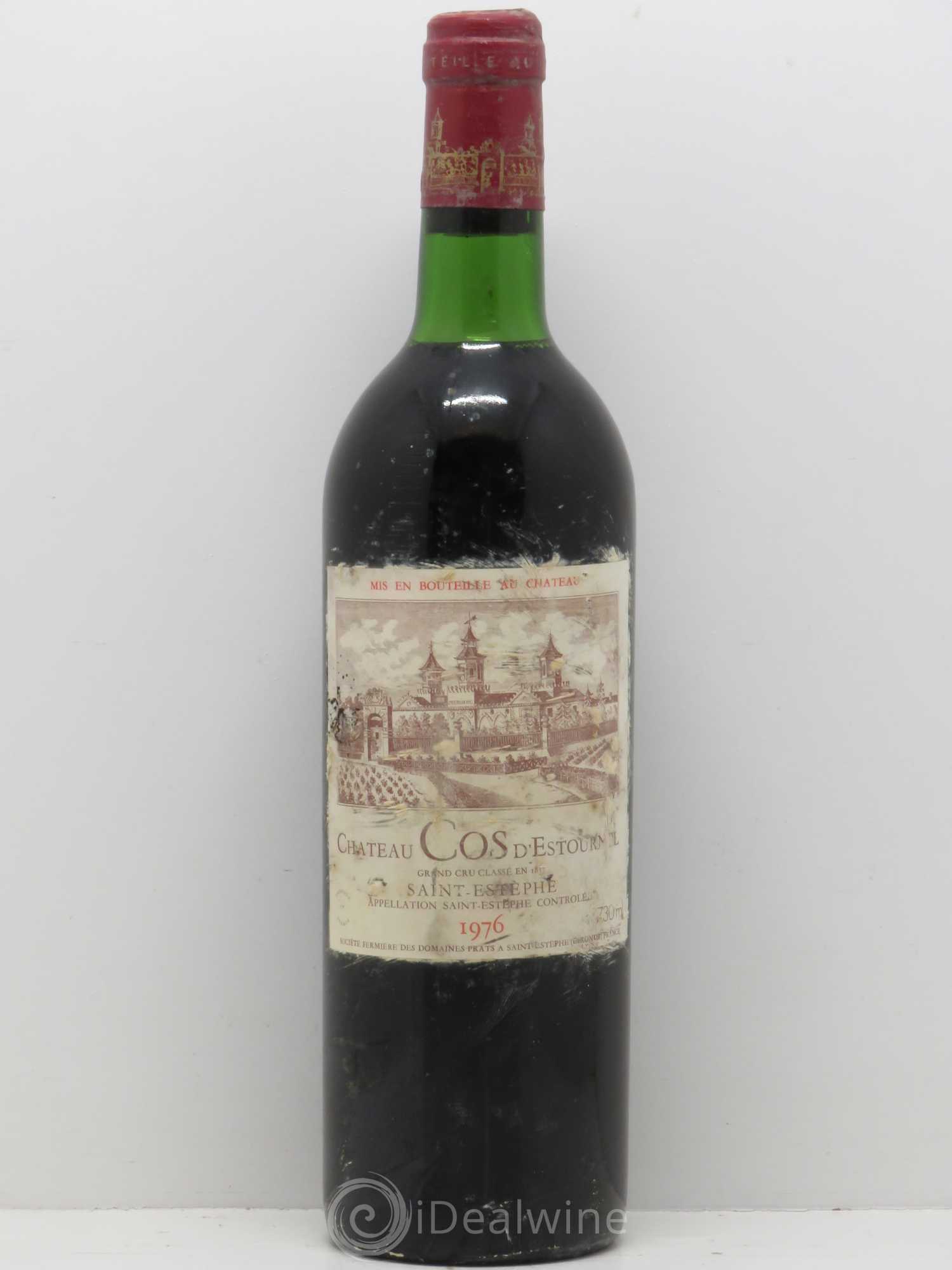 Cos d'Estournel 2ème Grand Cru Classé 1976 - Lot de 1 bouteille - 0