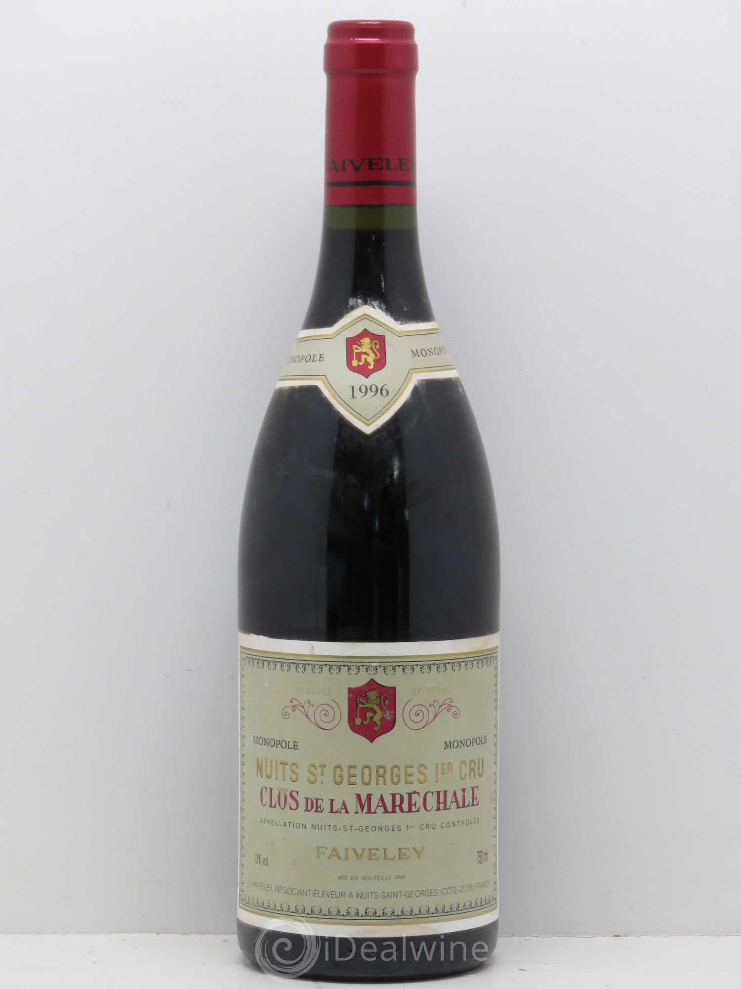 Nuits-Saint-Georges 1er Cru Clos de La Maréchale Jacques-Frédéric Mugnier 1996 - Lot de 1 bouteille - 0