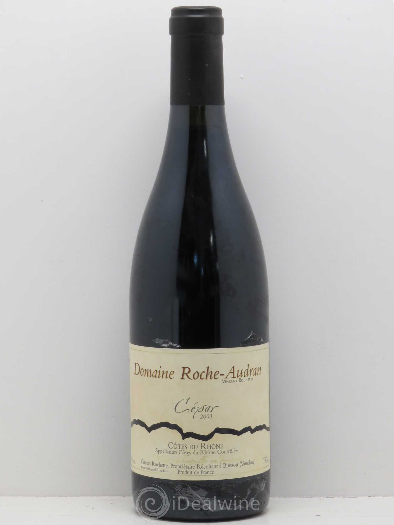 Côtes-du-Rhône Domaine Roche Audran Cuvee Cesar 2003 - Posten von 1 Flasche - 0