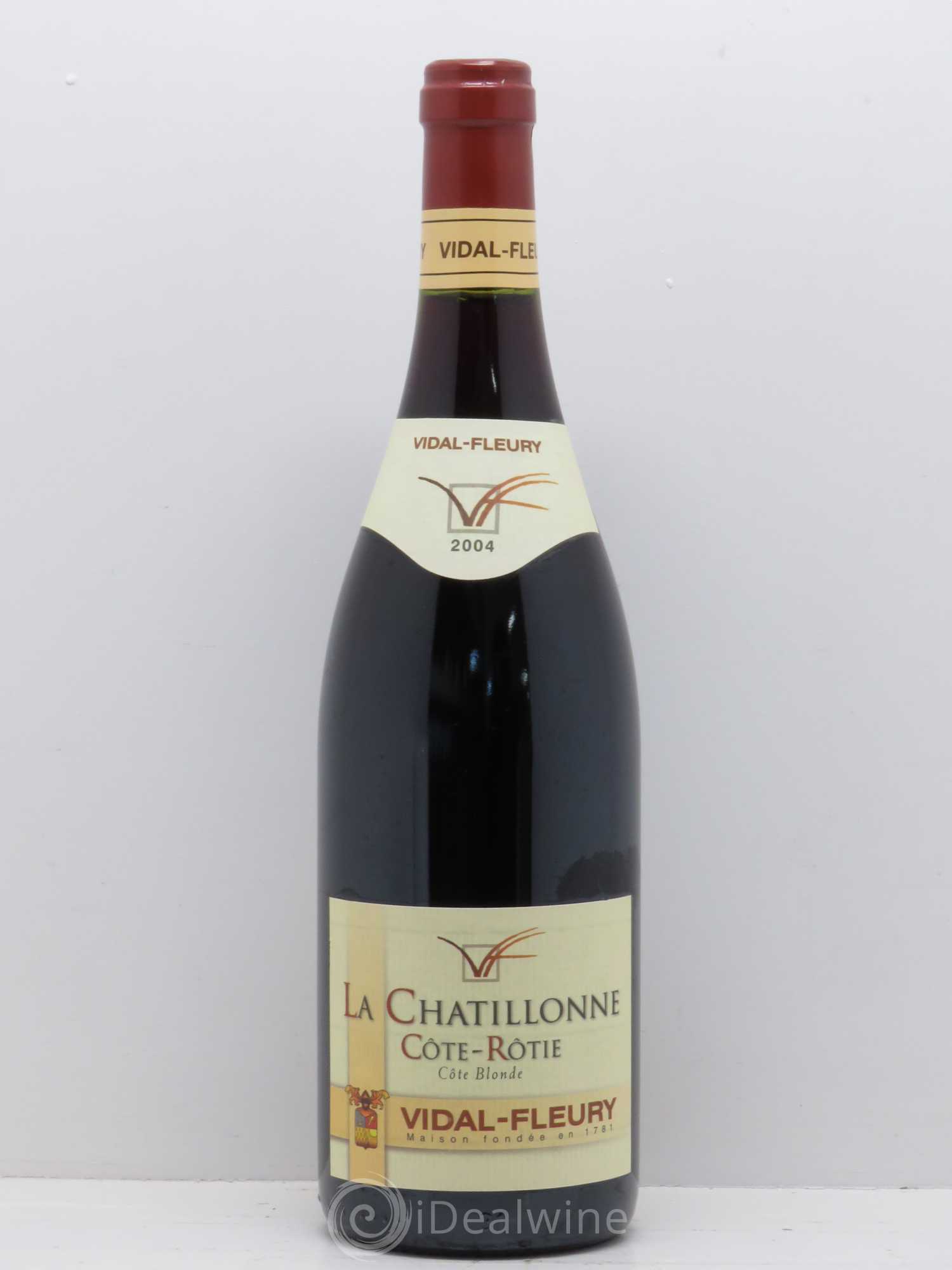Côte-Rôtie la Chatillonne Côte Blonde Vidal Fleury (sans prix de réserve) 2004 - Lot de 1 bouteille - 0