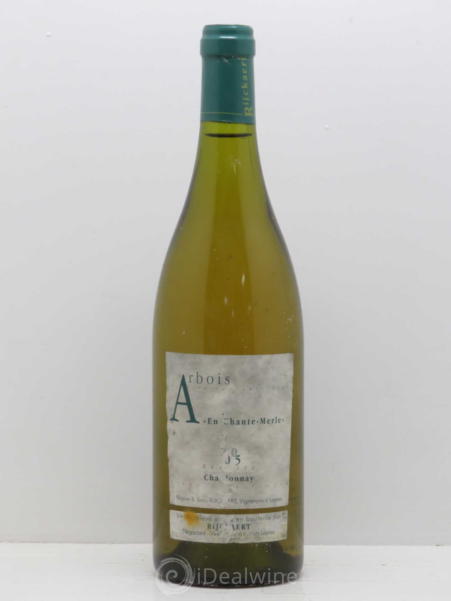 Arbois Dom. Rijckaert Chardonnay En Chante Merle 2005 - Posten von 1 Flasche - 0