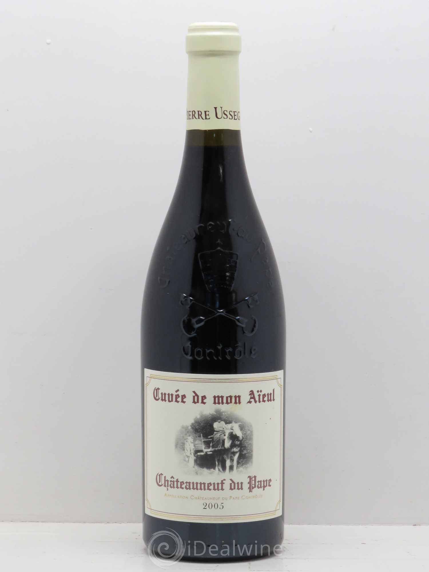 Châteauneuf-du-Pape Cuvée de mon Aïeul Pierre Usseglio & Fils 2005 - Lot de 1 bouteille - 0