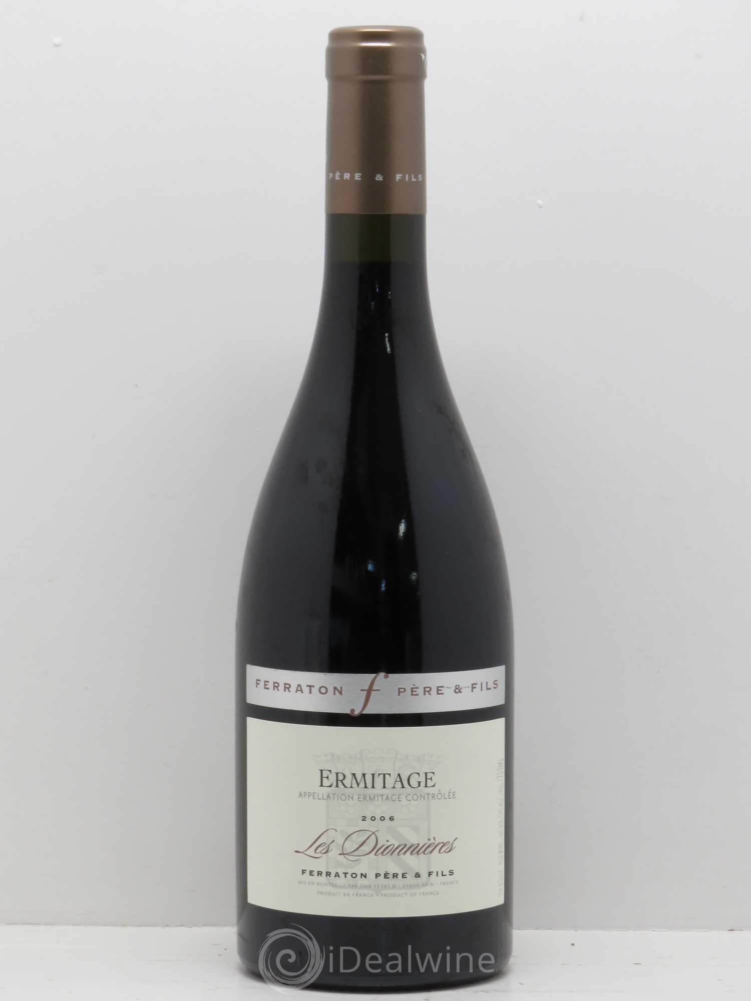 Hermitage Ferraton Pere & Fils Les Dionnieres 2006 - Posten von 1 Flasche - 0