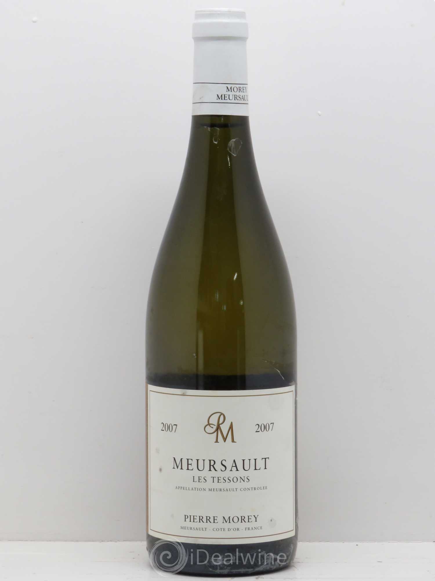 Meursault Les Tessons Pierre Morey (Domaine) 2007 - Lot de 1 bouteille - 0