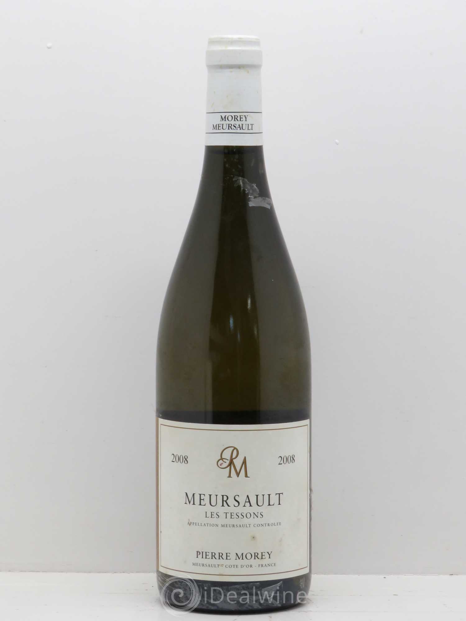 Meursault Les Tessons Pierre Morey (Domaine) 2008 - Lot de 1 bouteille - 0