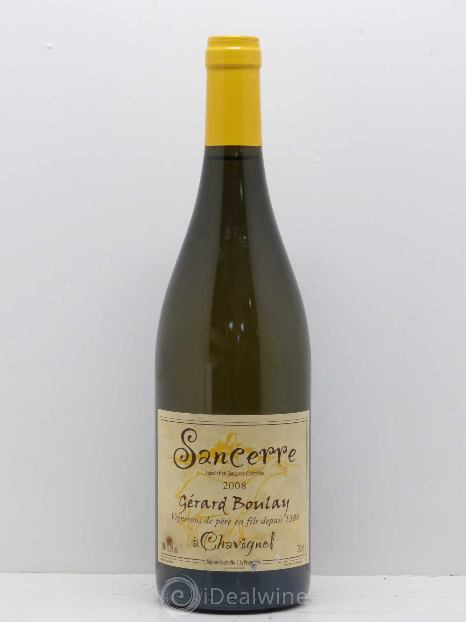 Sancerre Gérard Boulay 2008 - Lot de 1 bouteille - 0