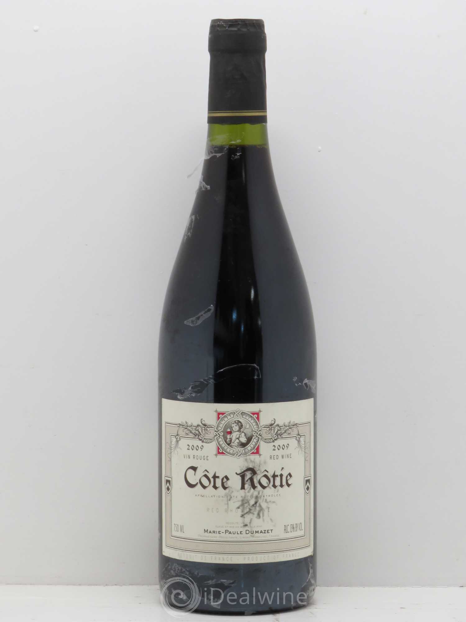 Côte-Rôtie Côte Brune Domaine Dumazet (sans prix de réserve) 2009 - Posten von 1 Flasche - 0