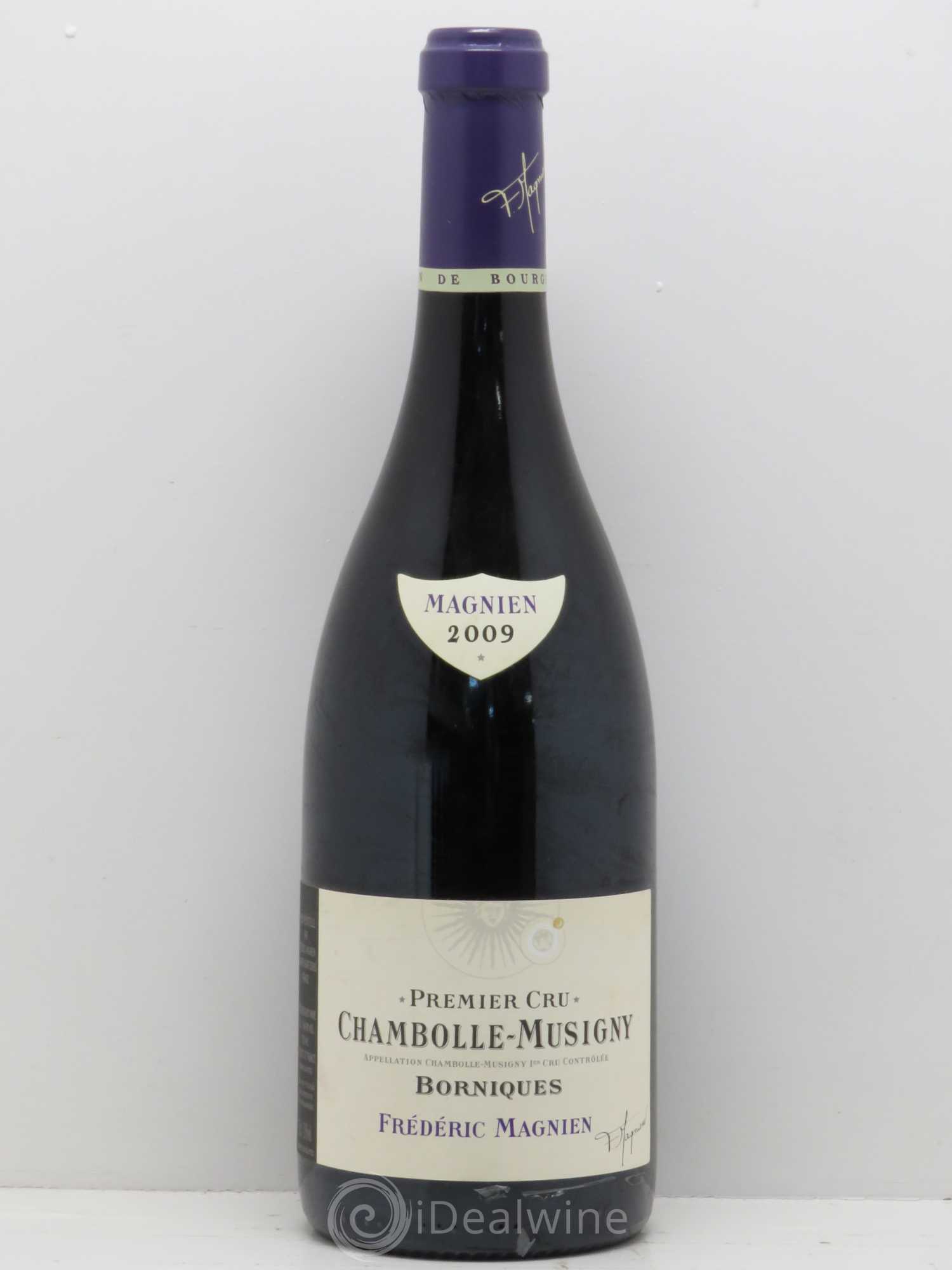 Chambolle-Musigny 1er Cru Frederic Magnien Borniques 2009 - Lot de 1 bouteille - 0