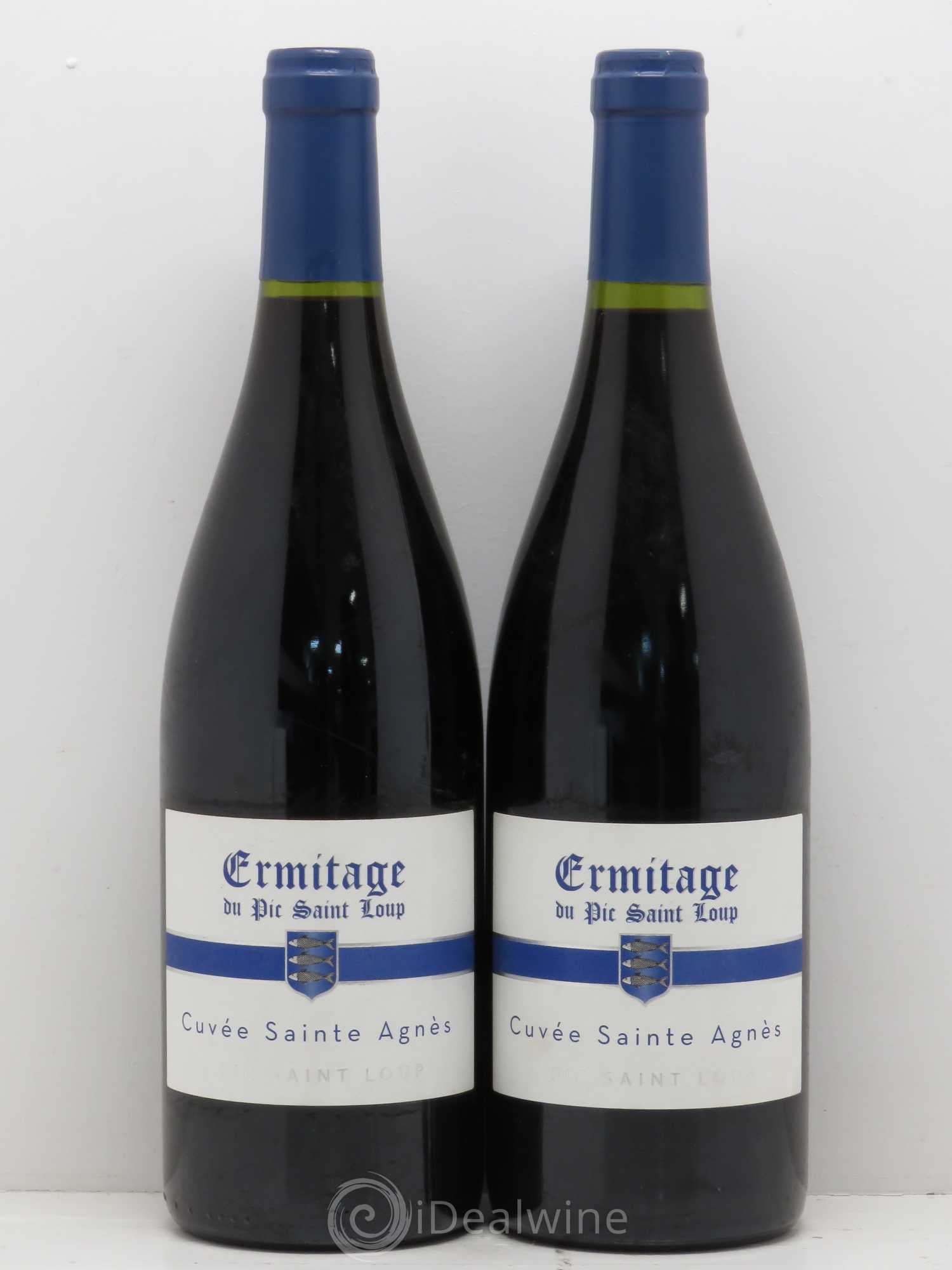 Pic Saint-Loup Héritage du Pic Saint-Loup (anciennement Ermitage) Cuvée Sainte Agnès 2010 - Lot de 2 bouteilles - 0