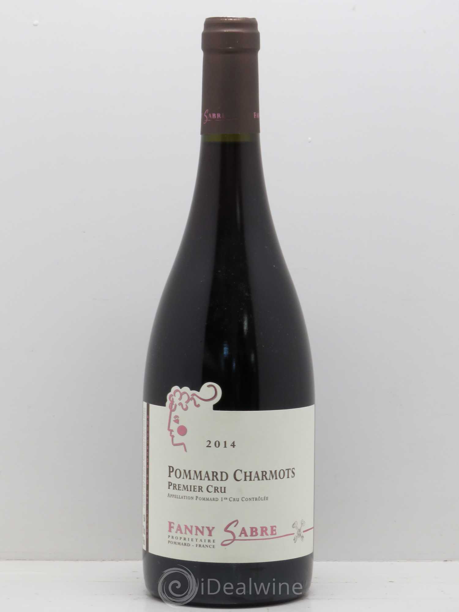 Pommard 1er Cru Fanny Sabre Les Charmots 2014 - Posten von 1 Flasche - 0