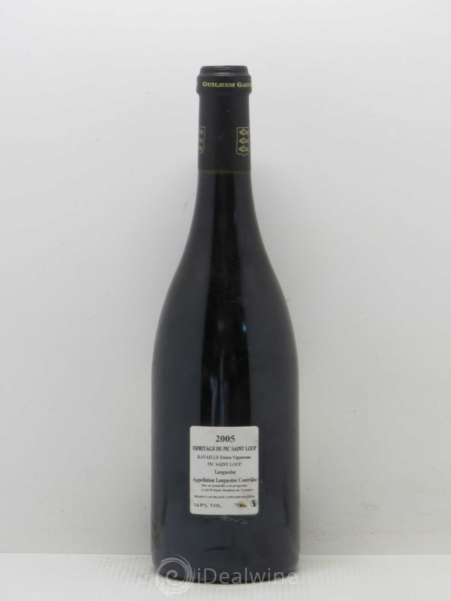 Pic Saint-Loup Héritage du Pic Saint-Loup (anciennement Ermitage) Guilhem Gaucelm 2005 - Lot de 1 bouteille - 1