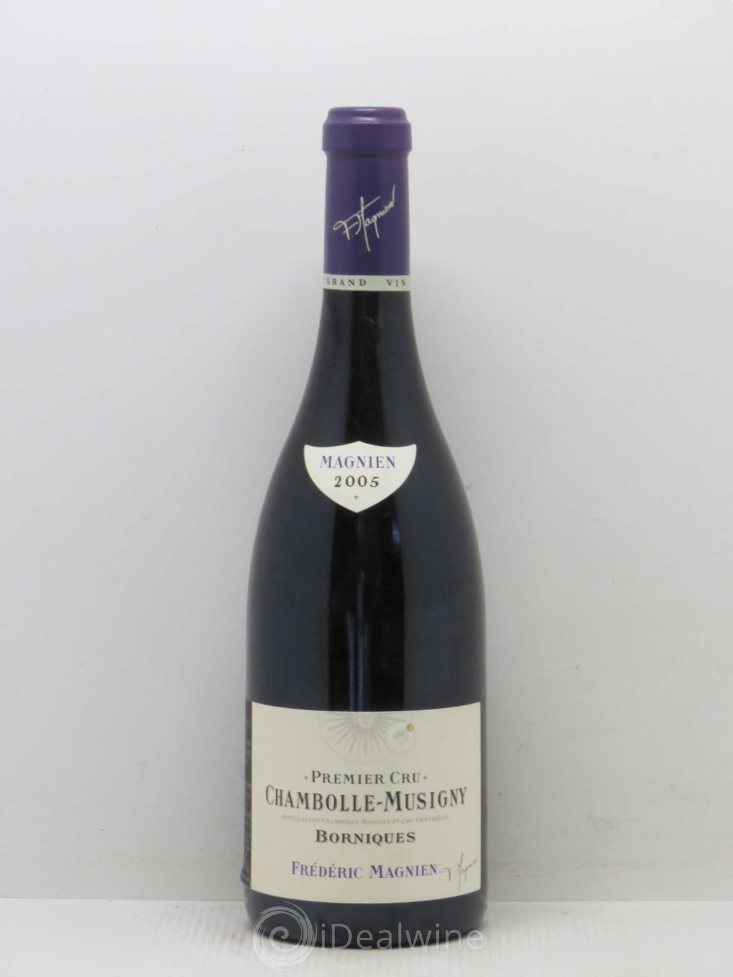 Chambolle-Musigny 1er Cru Borniques Domaine Frédéric Magnien 2005 - Posten von 1 Flasche - 0