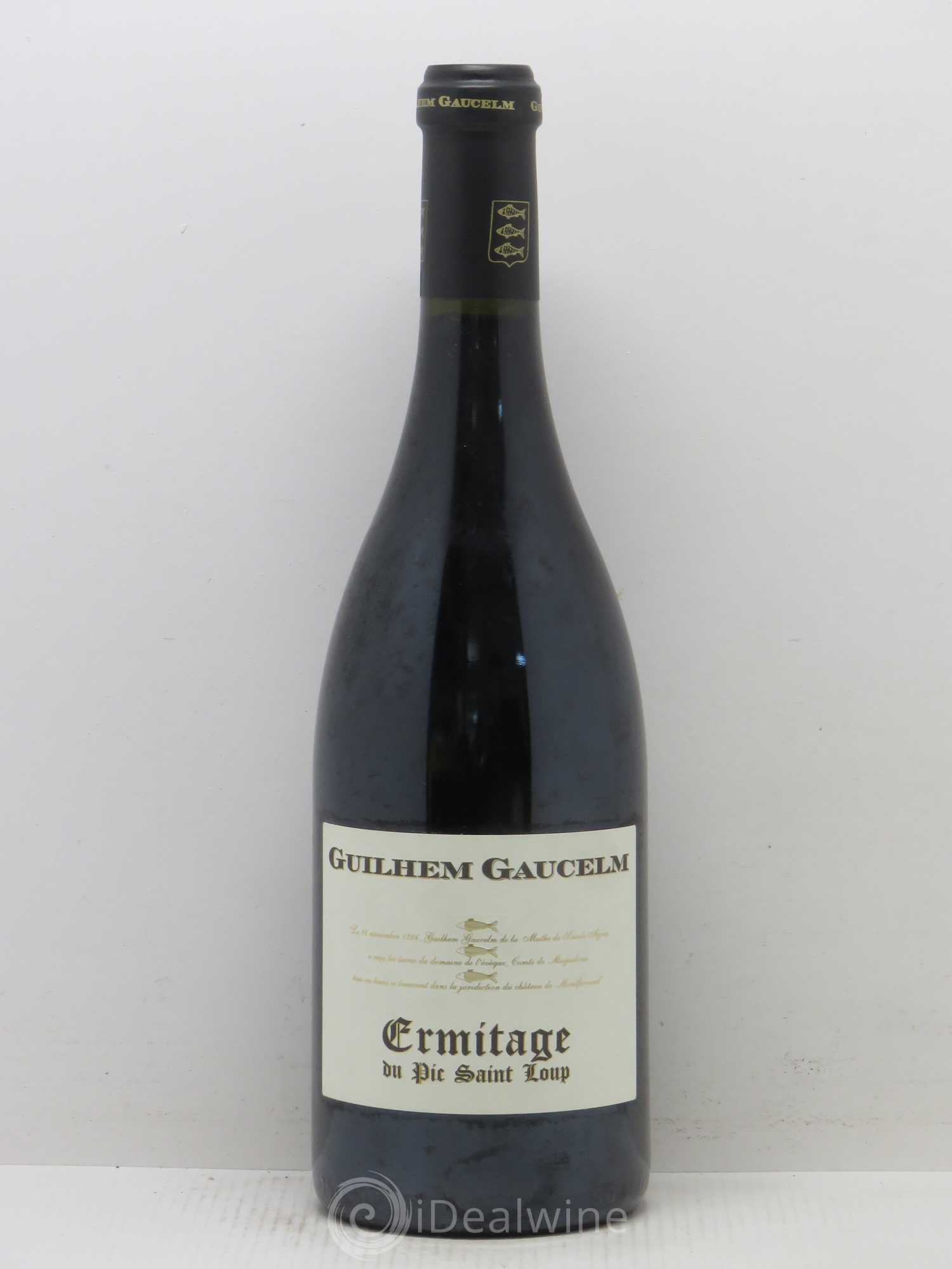 Pic Saint-Loup Héritage du Pic Saint-Loup (anciennement Ermitage) Guilhem Gaucelm 2007 - Lot de 1 bouteille - 0