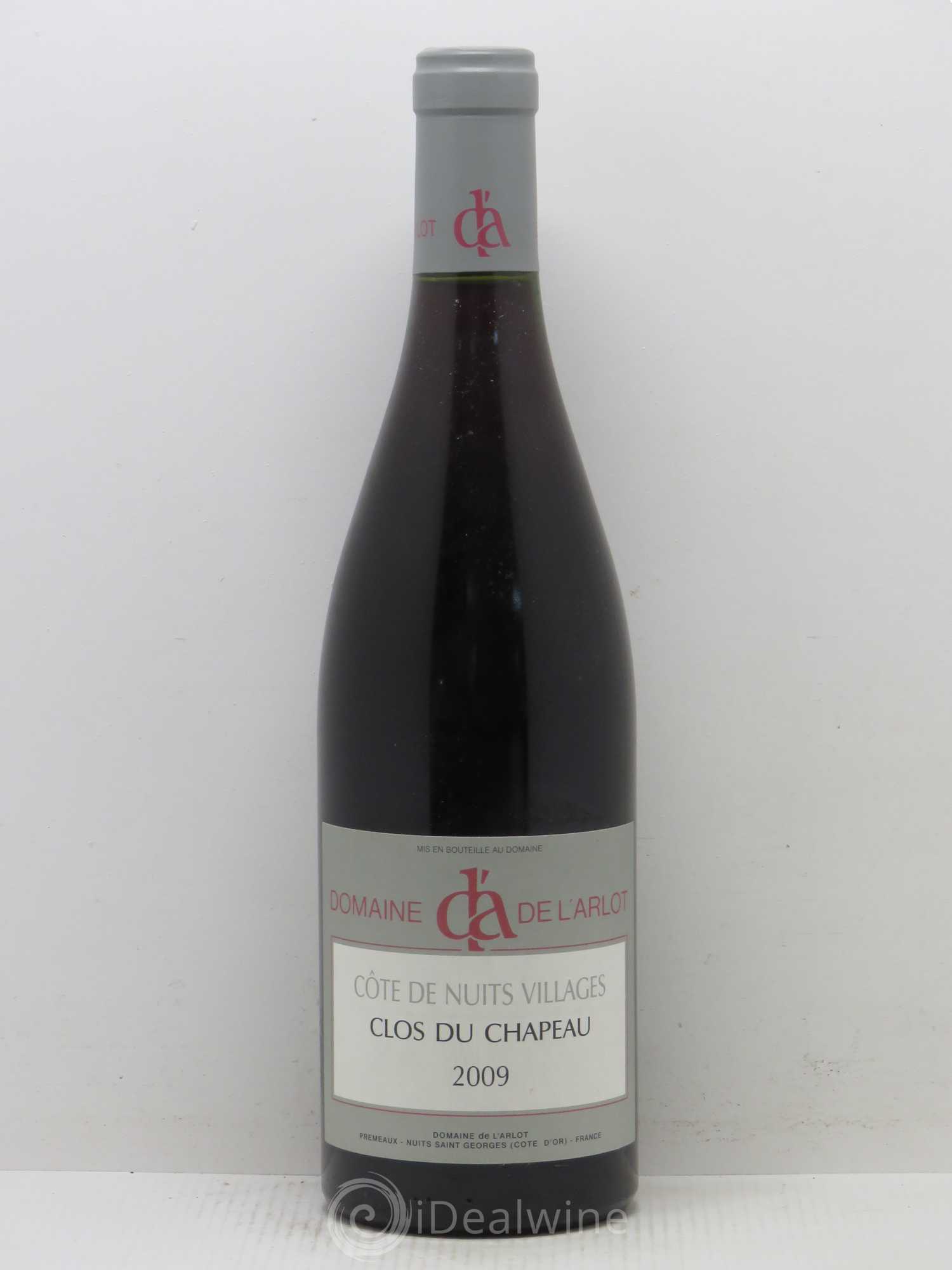 Bourgogne Côte de Nuits Village Clos du Chapeau Domaine de l'Arlot 2009 - Posten von 1 Flasche - 0