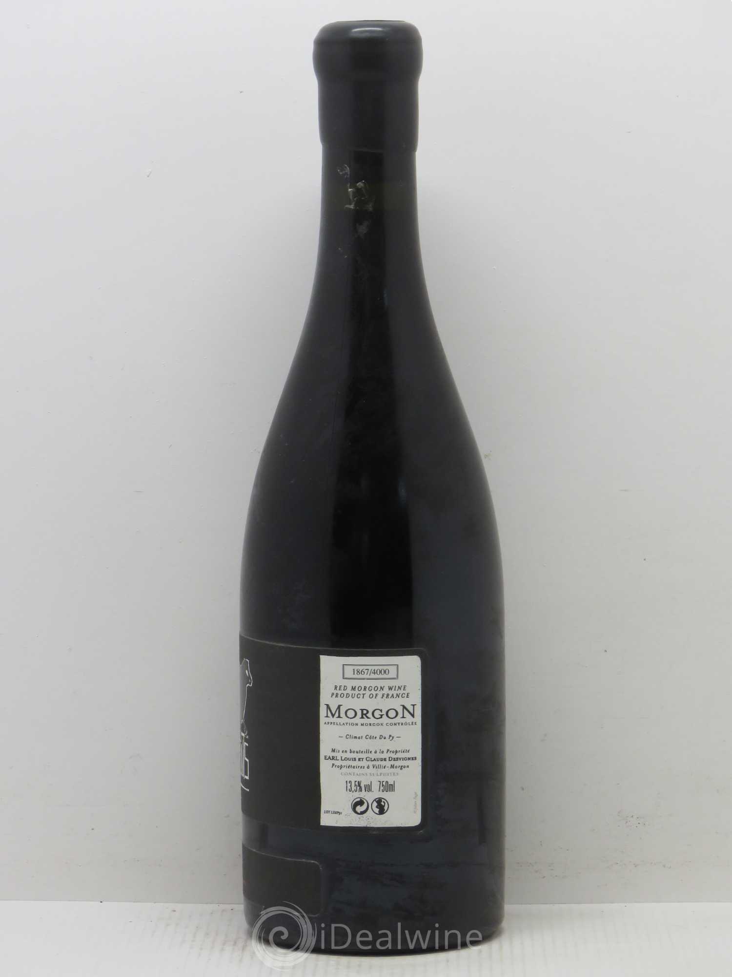 Morgon Javernières Les Impénitents Louis-Claude Desvignes Côte du Py Javernières 2009 - Lot de 1 bouteille - 1