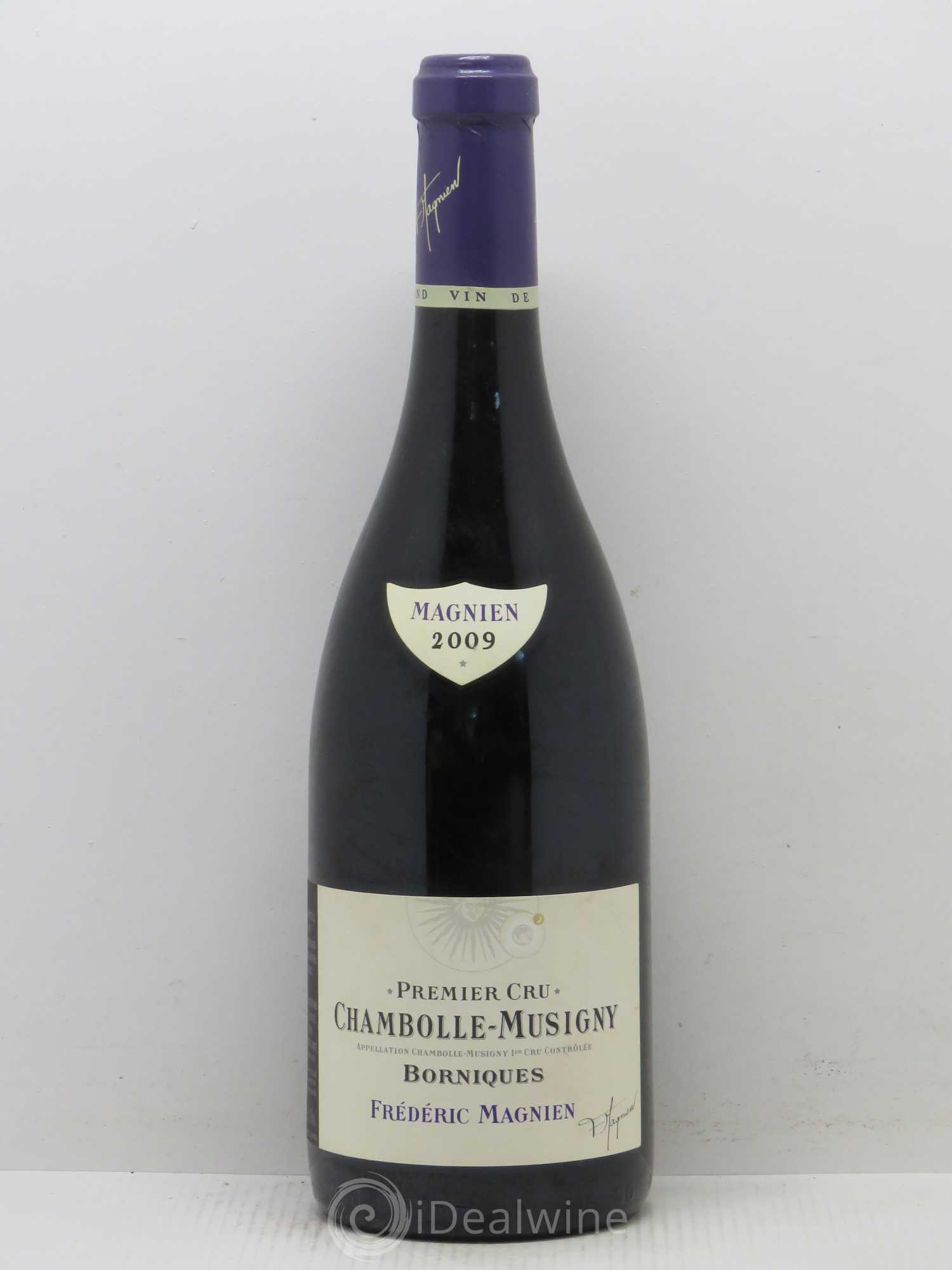 Chambolle-Musigny 1er Cru Borniques Domaine Frédéric Magnien 2009 - Posten von 1 Flasche - 0