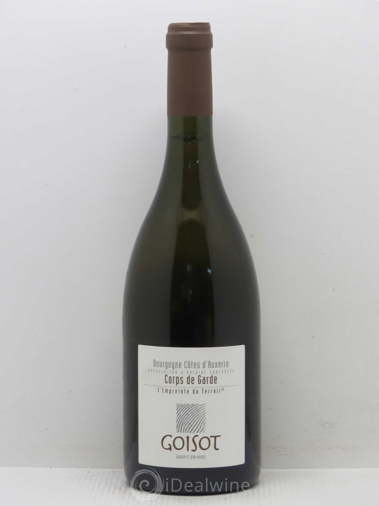 Bourgogne Corps de Garde Côtes d'Auxerre Domaine Goisot (sans prix de réserve) 2010 - Posten von 1 Flasche - 0