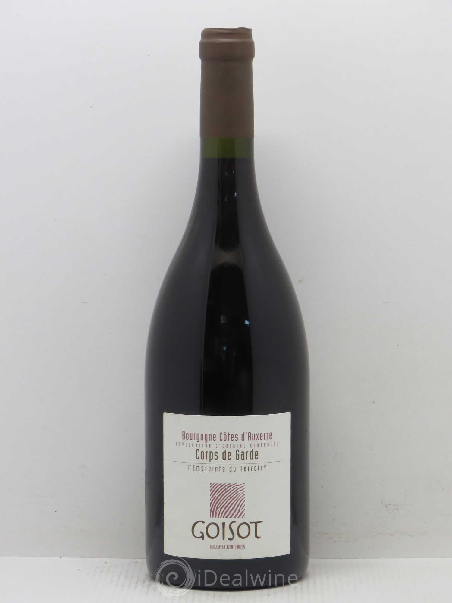 Bourgogne Corps de Garde Côtes d'Auxerre Domaine Goisot (sans prix de réserve) 2010 - Posten von 1 Flasche - 0