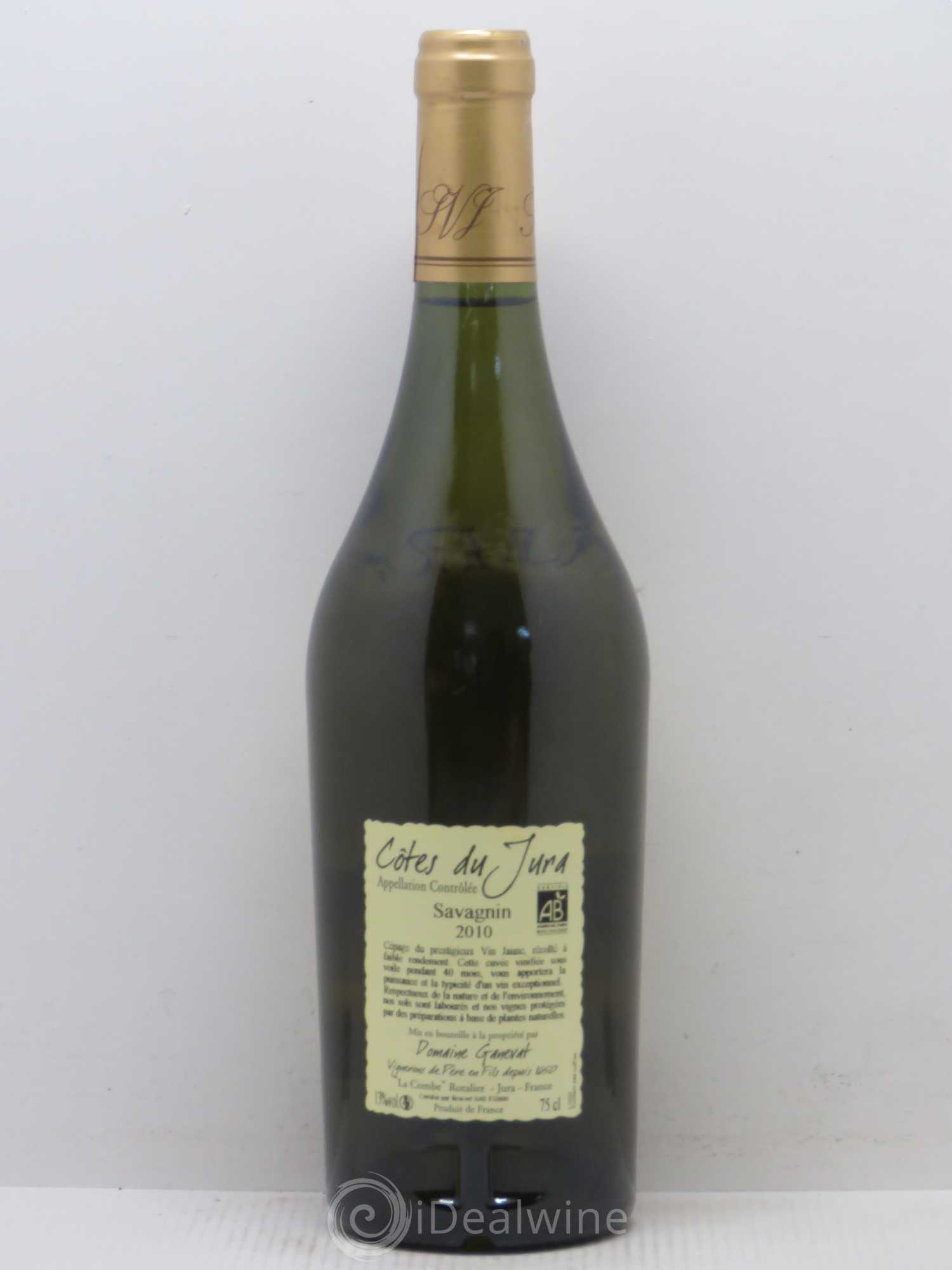 Côtes du Jura Cuvée Prestige Jean-François Ganevat (Domaine) Savagnin  2010 - Lot of 1 bottle - 1