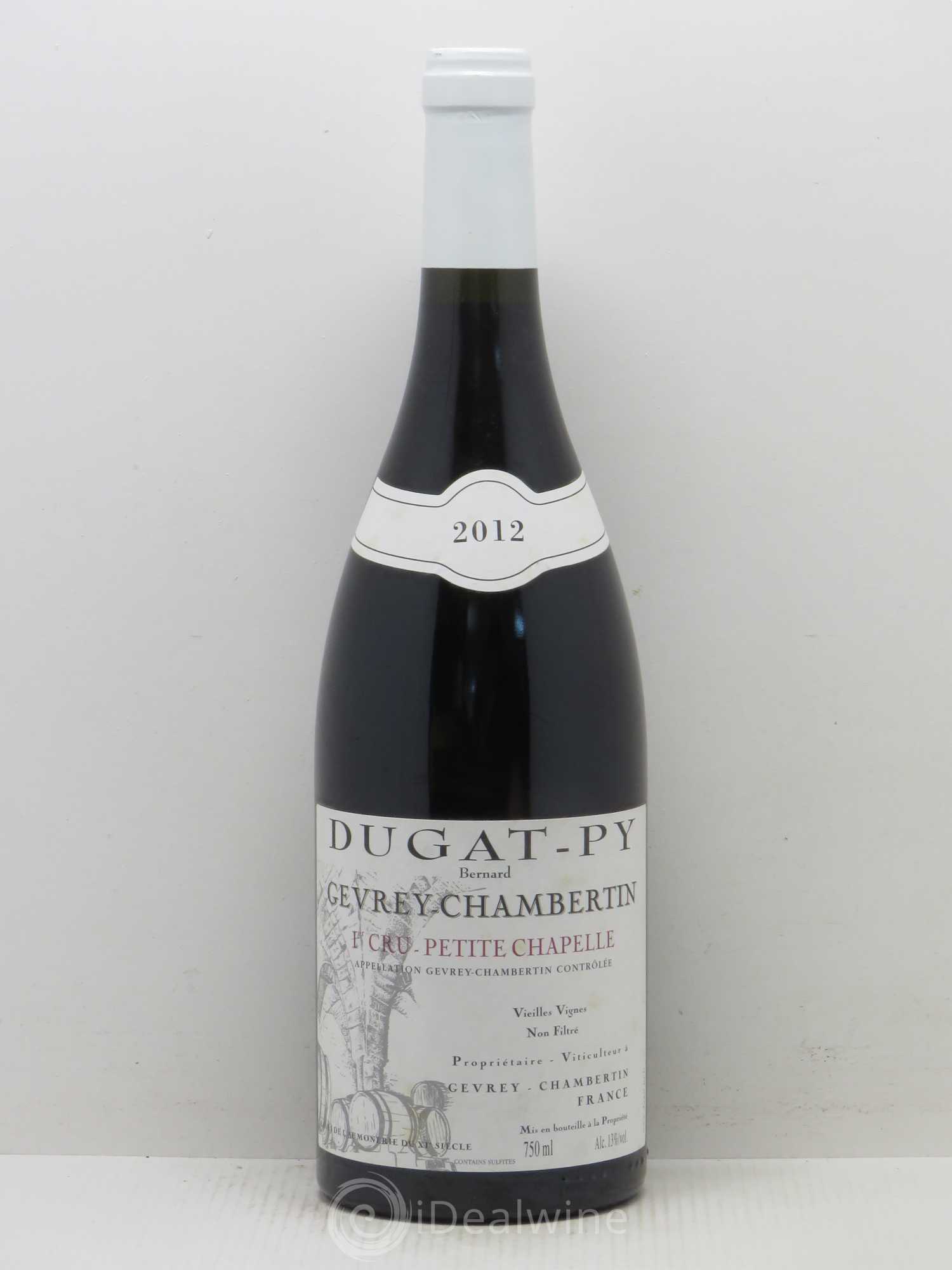 Gevrey-Chambertin 1er Cru Petite Chapelle Vieilles Vignes Dugat-Py Vieilles Vignes (sans prix de réserve) 2012 - Posten von 1 Flasche - 0