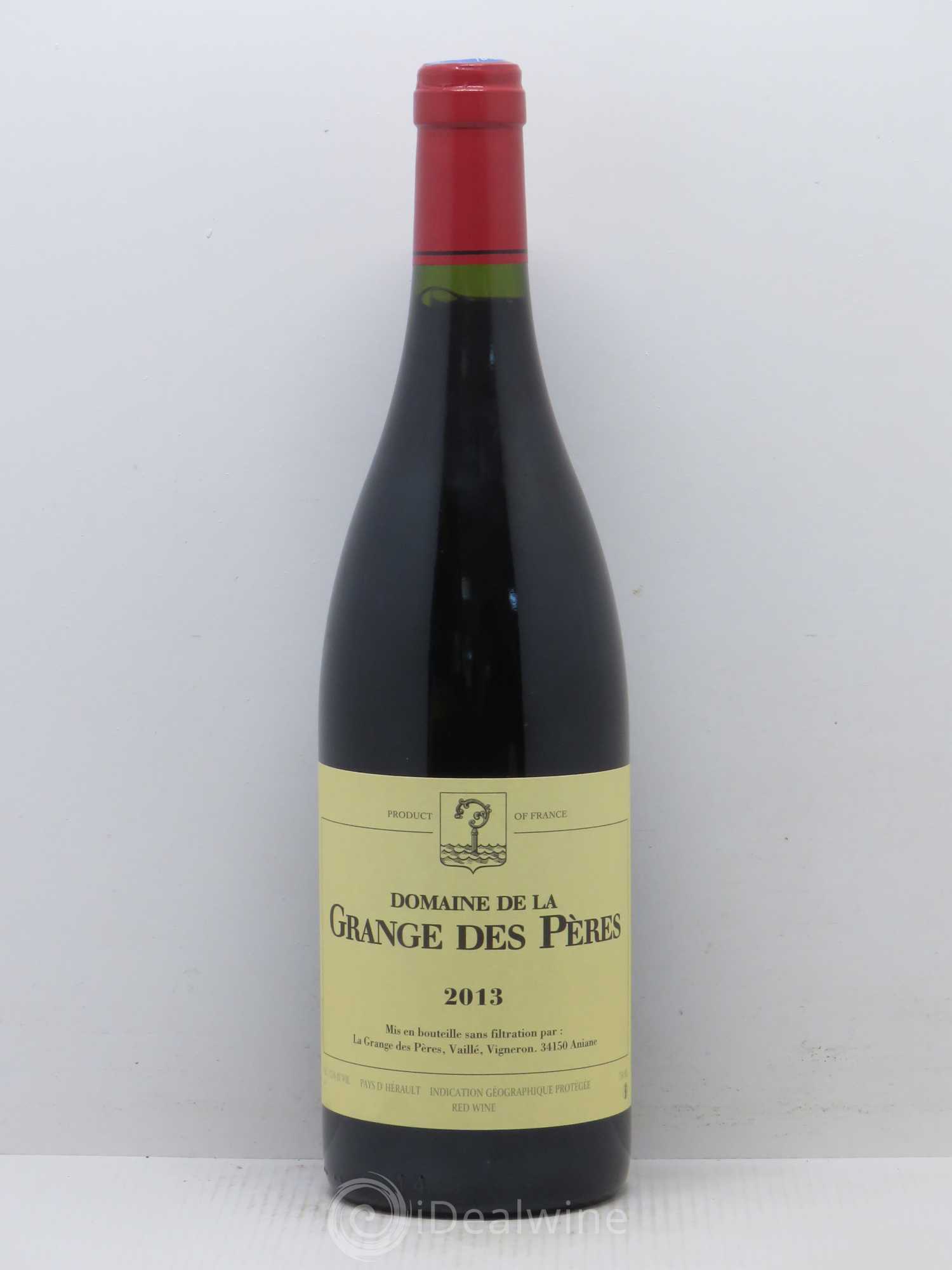 Pays d'Hérault Grange des Pères Laurent Vaillé 2013 - Lot de 1 bouteille - 0