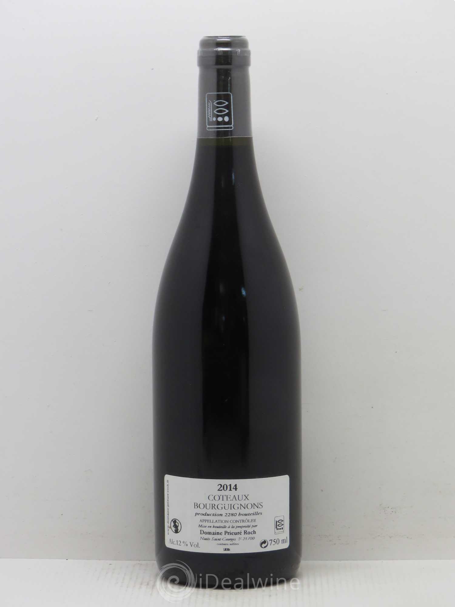 Bourgogne Coteaux Bourguignons Domaine Prieuré-Roch 2014 - Posten von 1 Flasche - 1