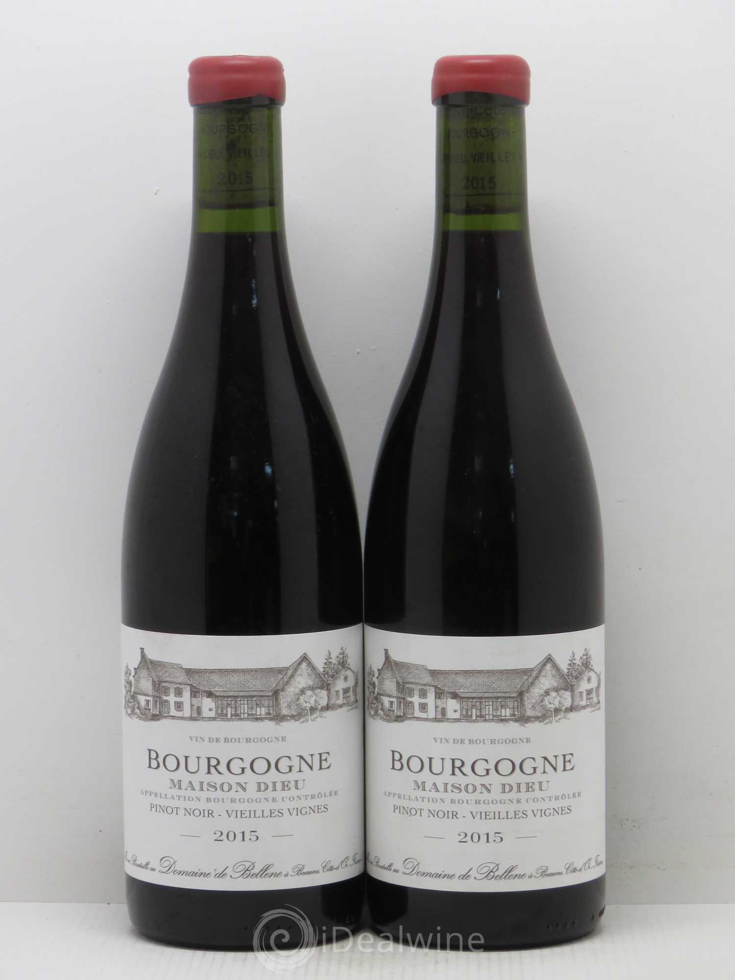Bourgogne Maison Dieu Vieilles Vignes Domaine de Bellene (sans prix de réserve) 2015 - Posten von 2 Flaschen - 0