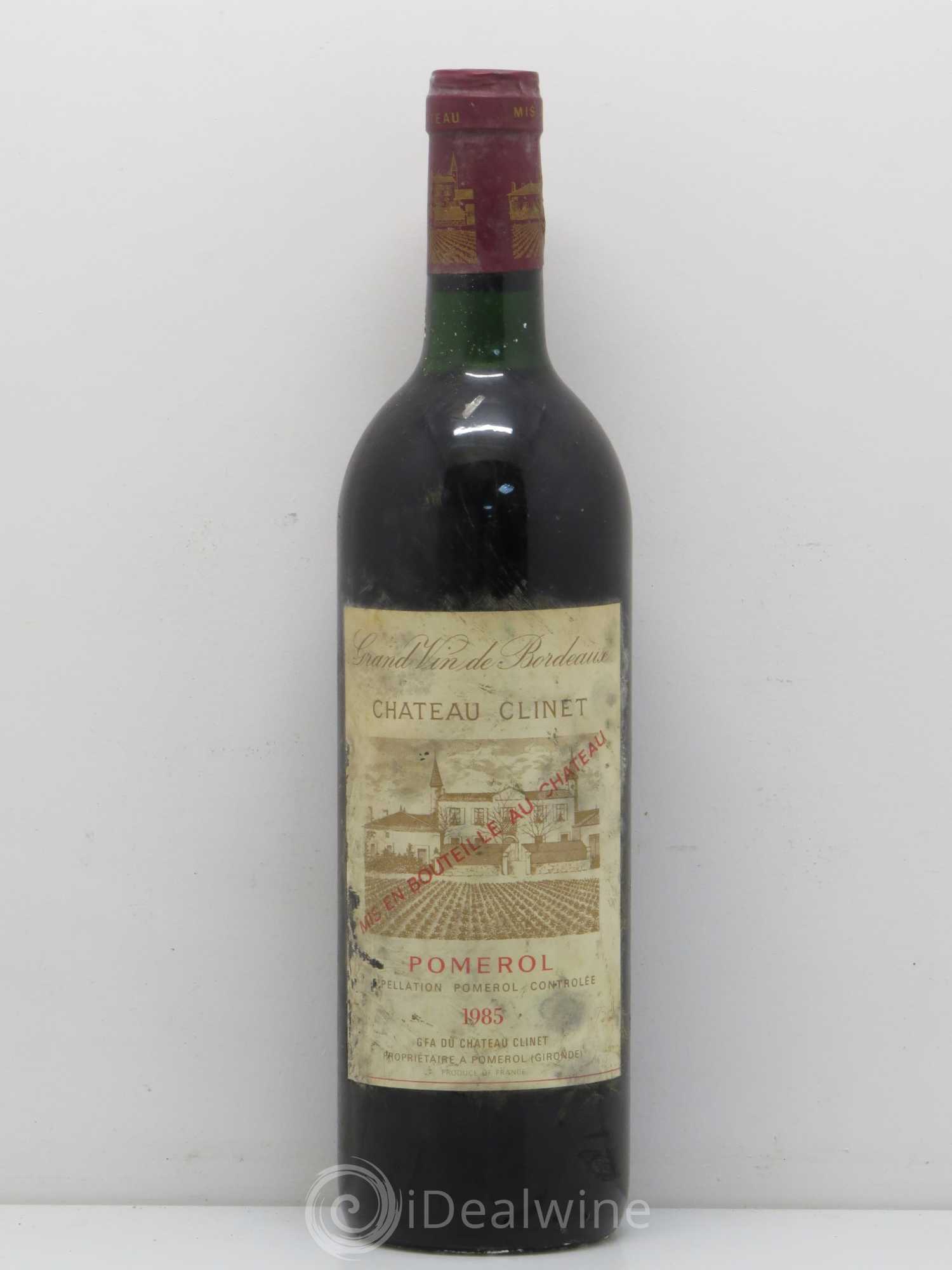 Château Clinet 1985 - Posten von 1 Flasche - 0