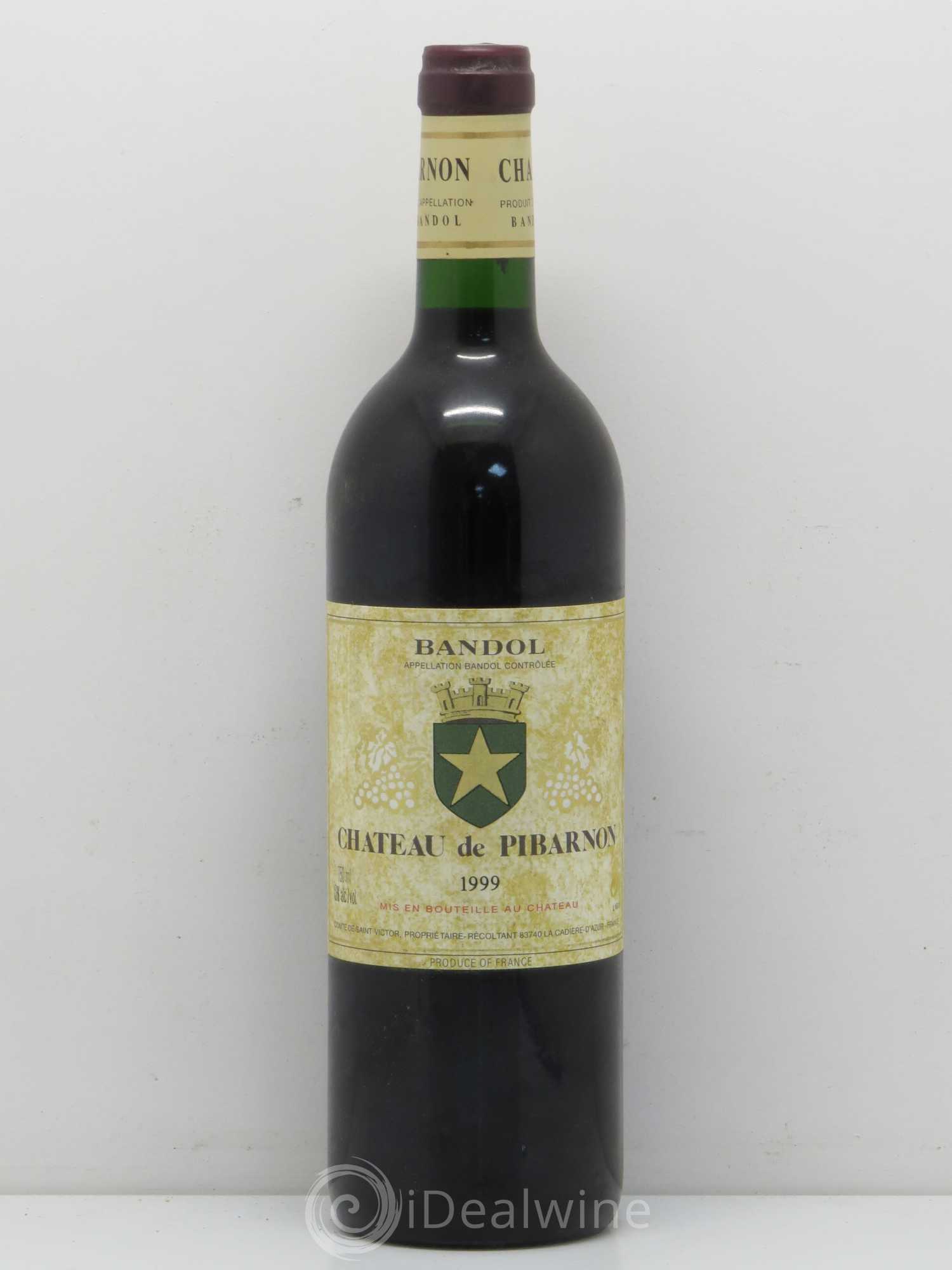 Bandol Château de Pibarnon Comte de Saint-Victor 1999 - Lot de 1 bouteille - 0