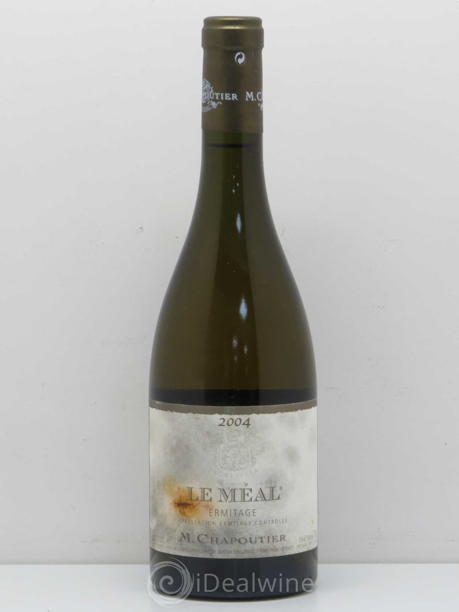 Hermitage Ermitage Le Méal Chapoutier 2004 - Lot de 1 bouteille - 0