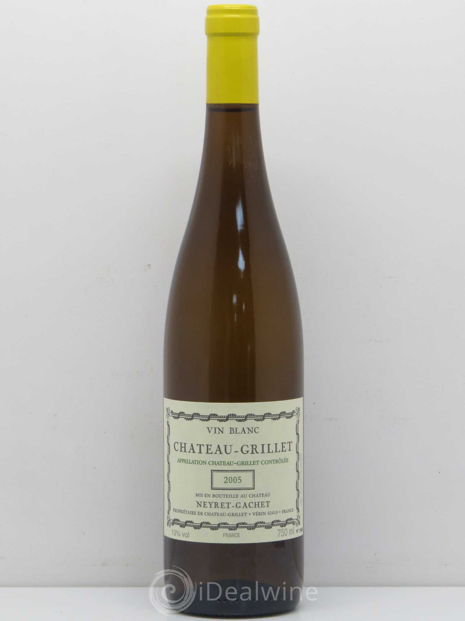 Château Grillet Château-Grillet 2005 - Lot de 1 bouteille - 0