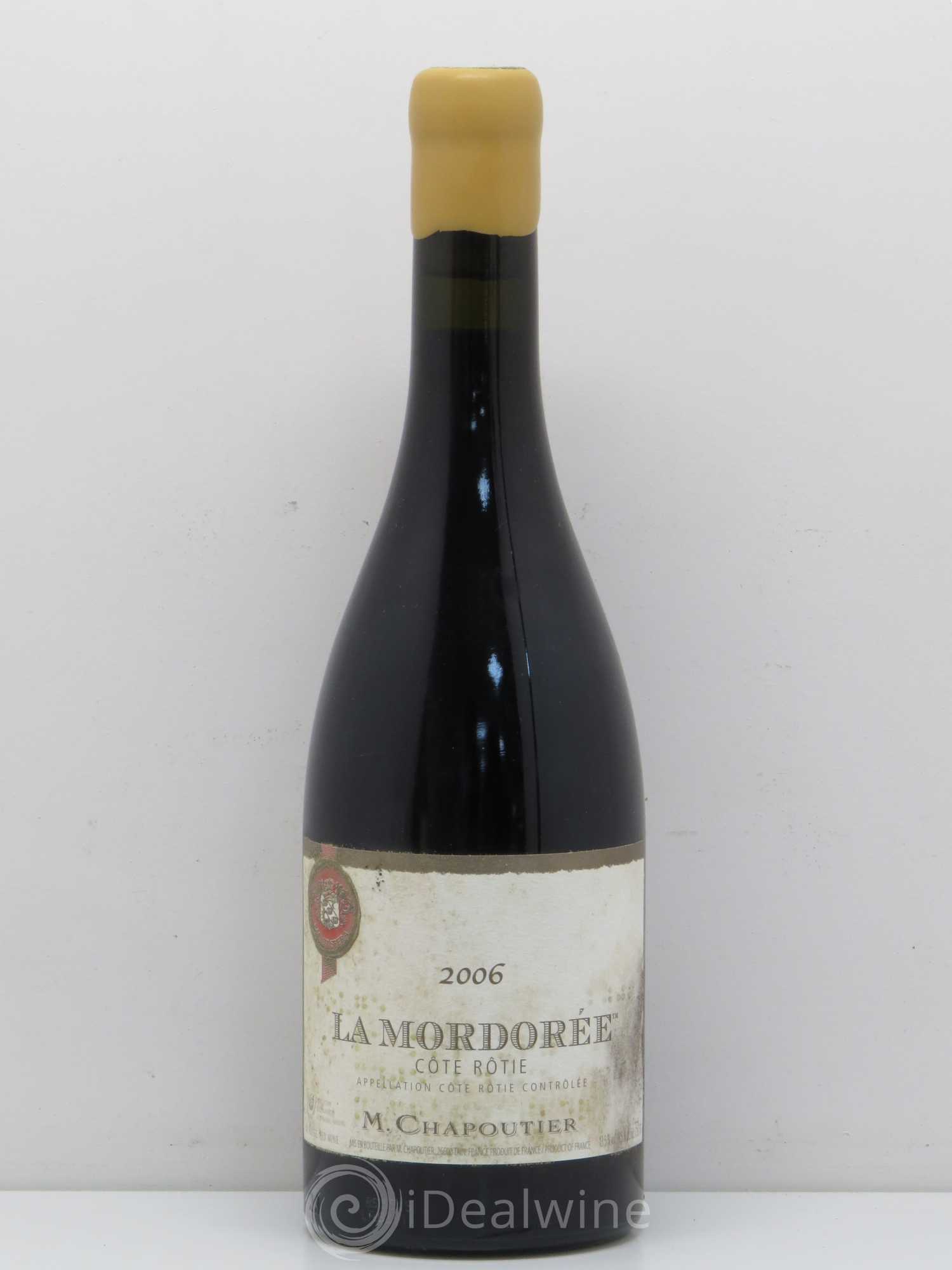 Côte-Rôtie La Mordorée Chapoutier 2006 - Lot de 1 bouteille - 0