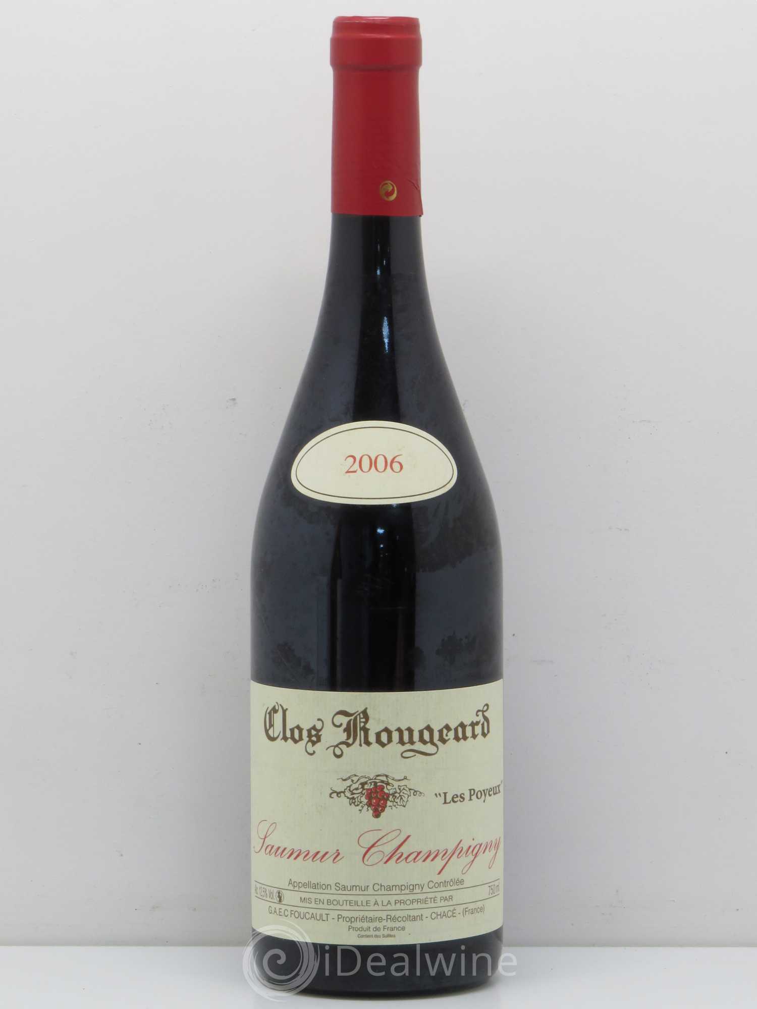 Saumur-Champigny Les Poyeux Clos Rougeard 2006 - Lot de 1 bouteille - 0
