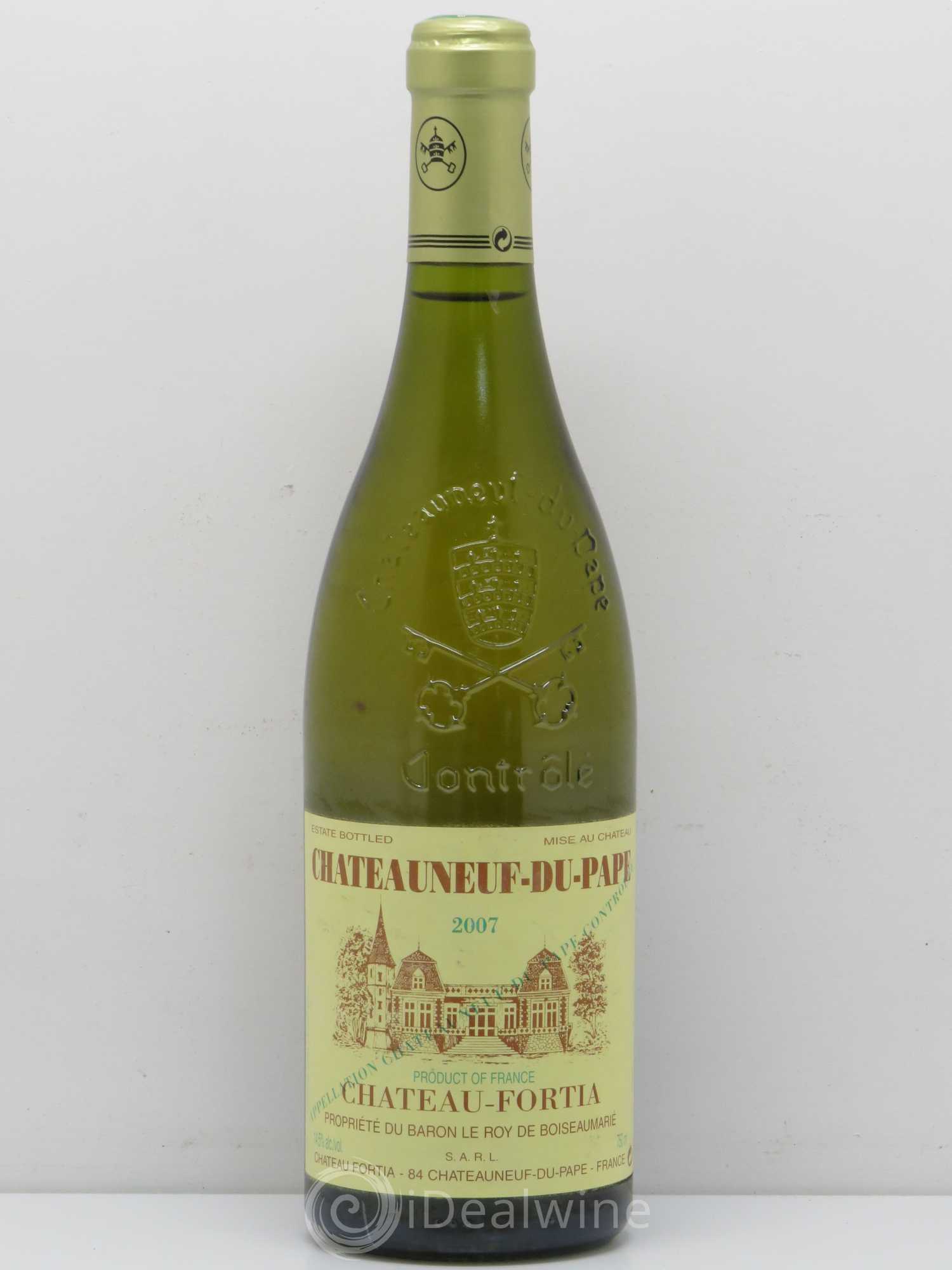 Châteauneuf-du-Pape Château Fortia 2007 - Lot de 1 bouteille - 0