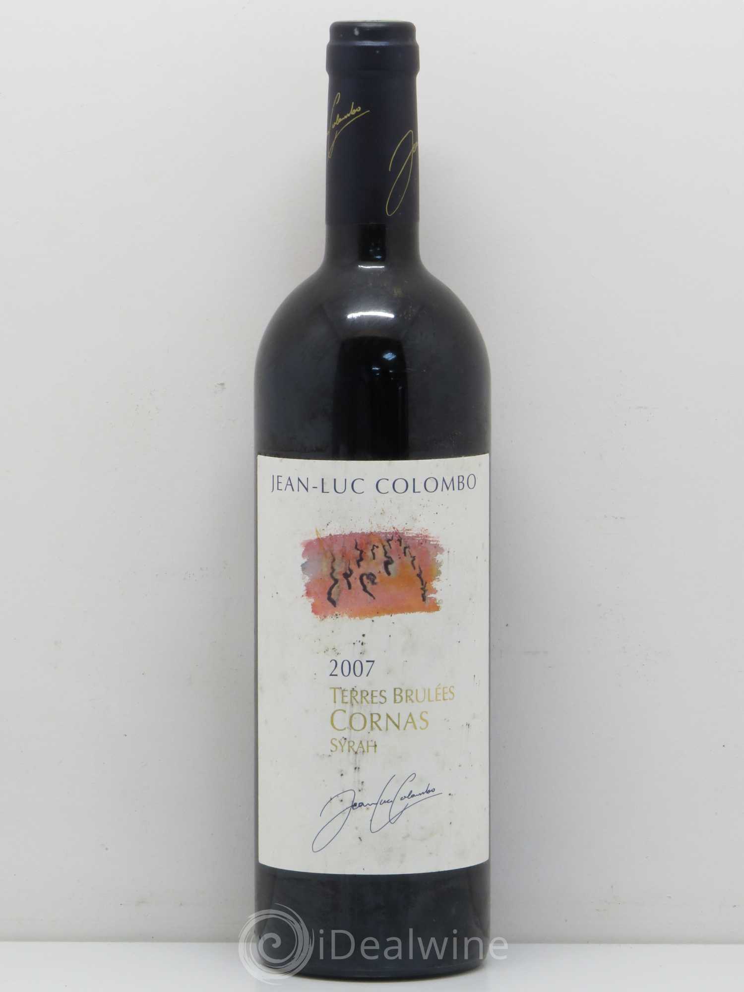 Cornas Terres Brûlées Jean-Luc Colombo 2007 - Lot de 1 bouteille - 0