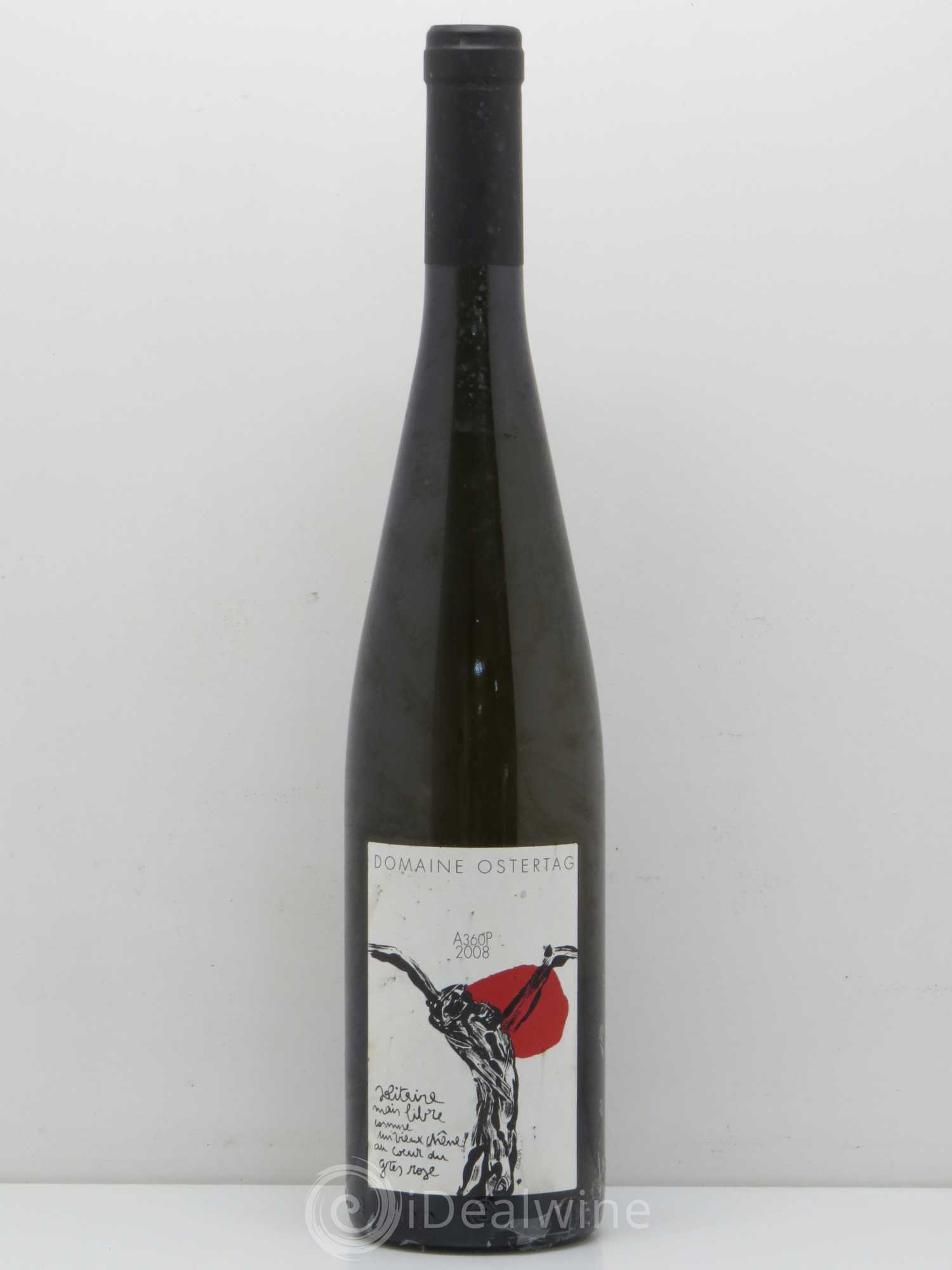 Alsace Pinot Gris Grand Cru Muenchberg A360P Ostertag (Domaine) 2008 - Lot de 1 bouteille - 0