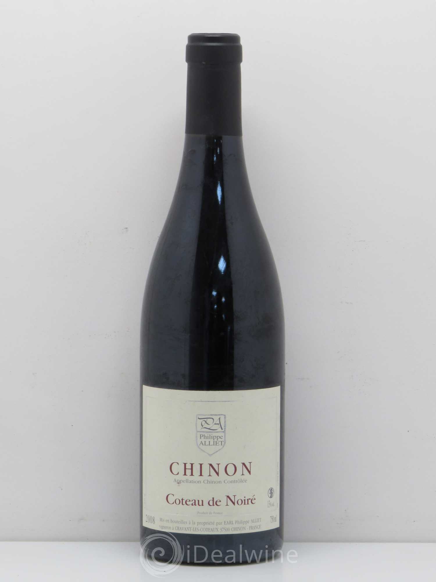 Chinon Coteau de Noiré Philippe Alliet 2008 - Lot de 1 bouteille - 0
