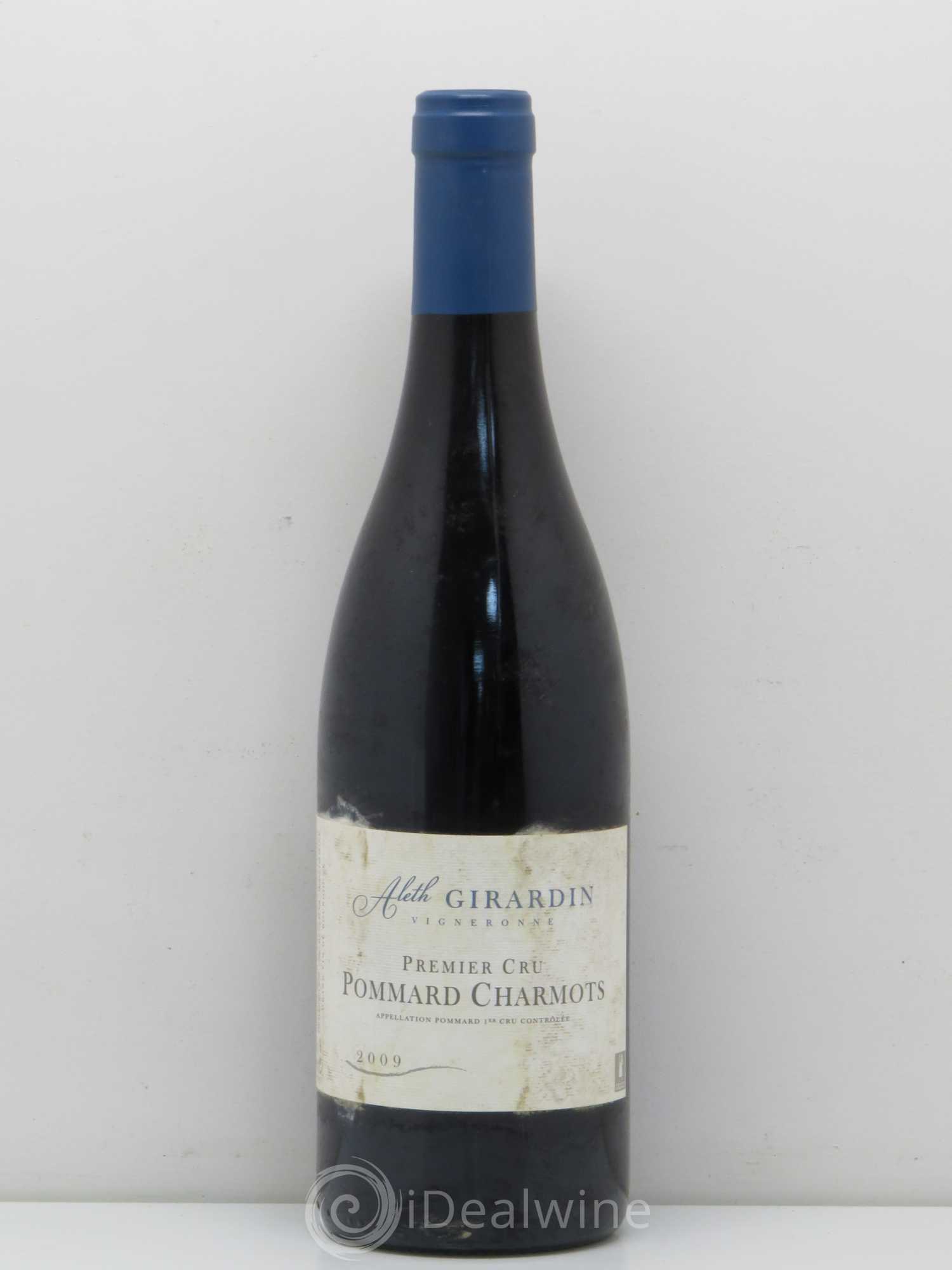 Pommard 1er Cru Charmots Domaine Aleth Girardin 2009 - Posten von 1 Flasche - 0