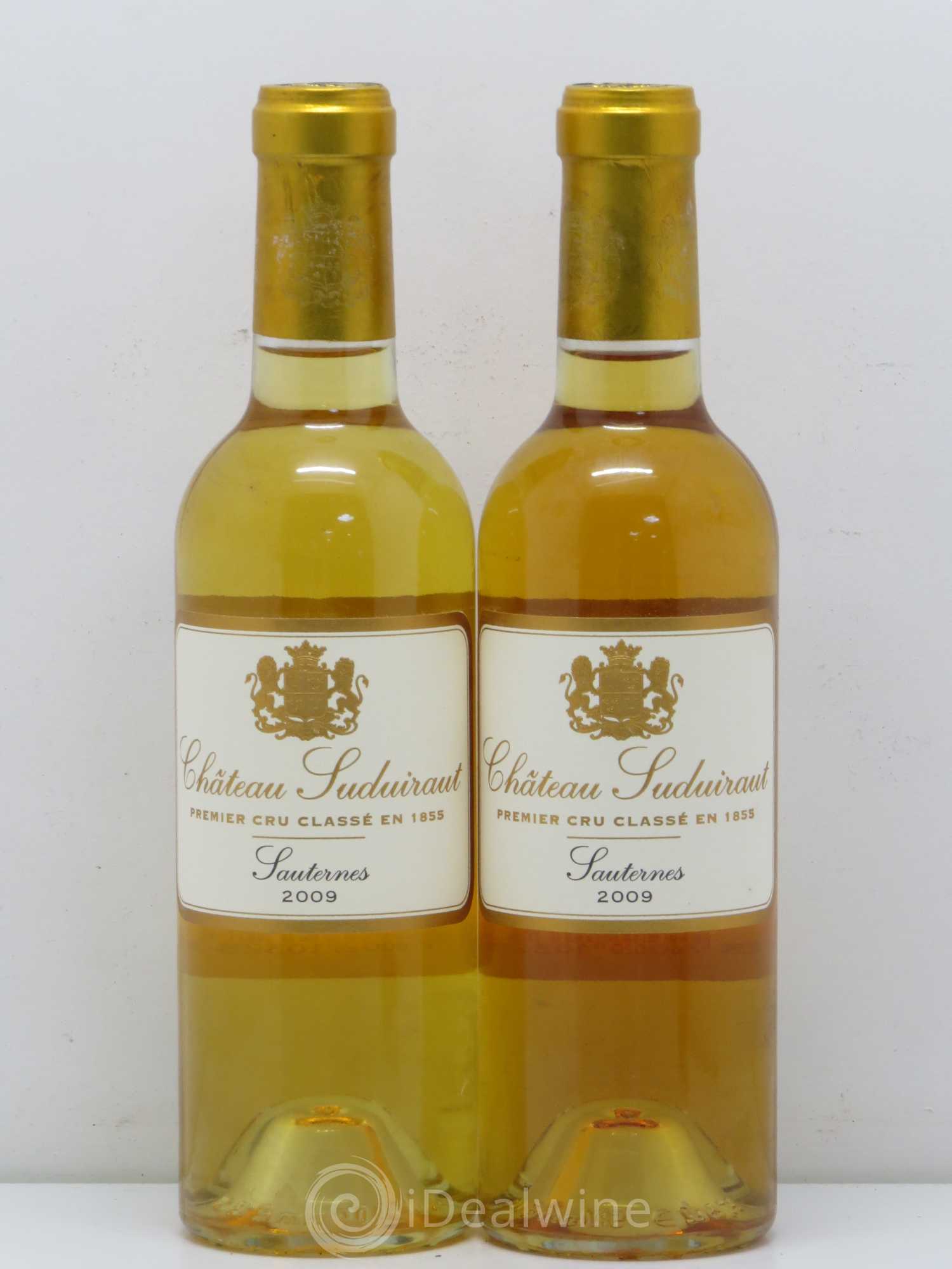 Château Suduiraut 1er Grand Cru Classé 2009 - Posten von 2 Demi-Flaschen - 0