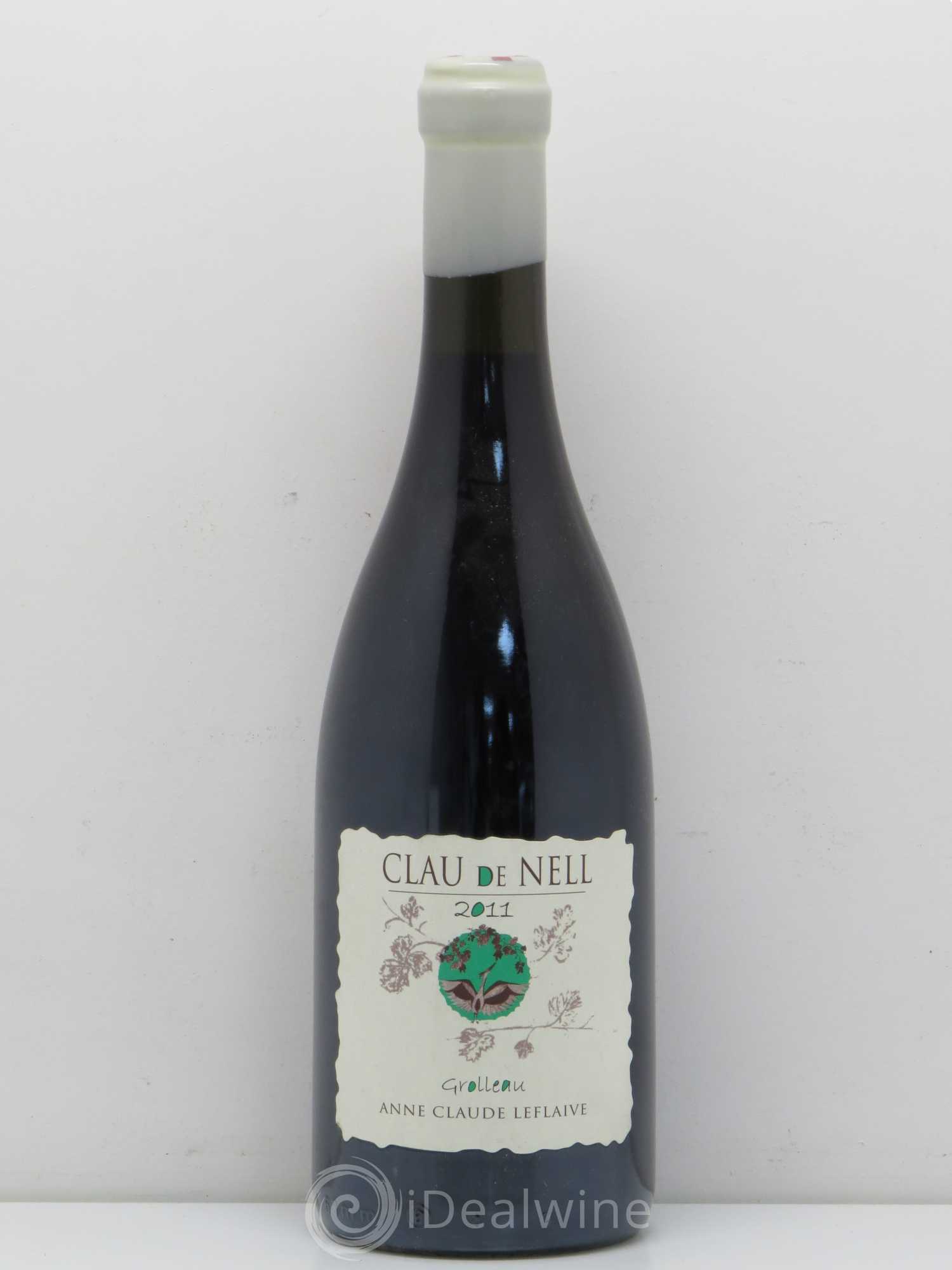 Divers Vin de Pays du Val de Loire Clau de Nell Grolleau Anne Claude Leflaive 2011 - Posten von 1 Flasche - 0