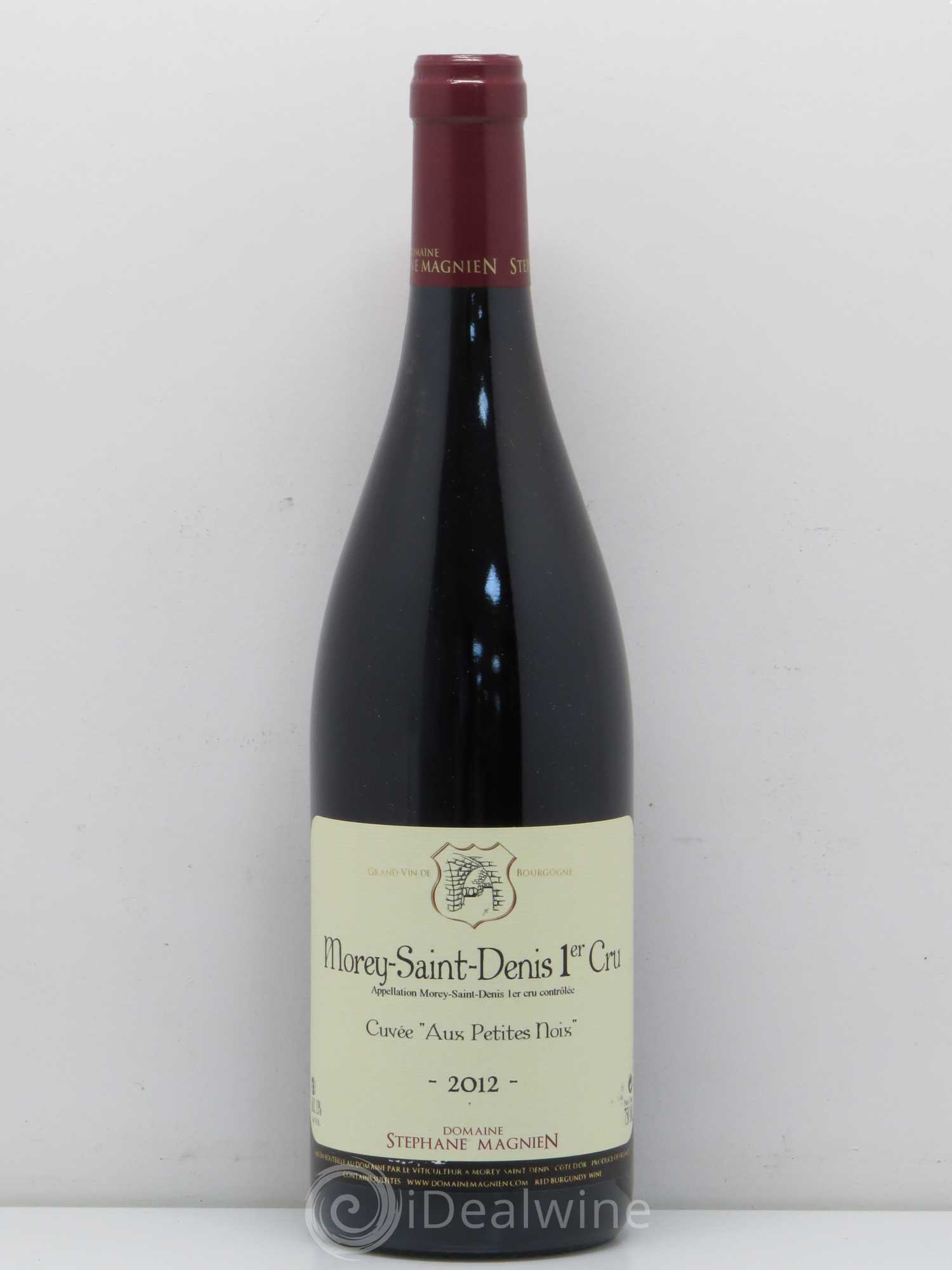 Morey-Saint-Denis 1er Cru Aux Petites Noix Stéphane Magnien (Domaine) 2012 - Lot de 1 bouteille - 0