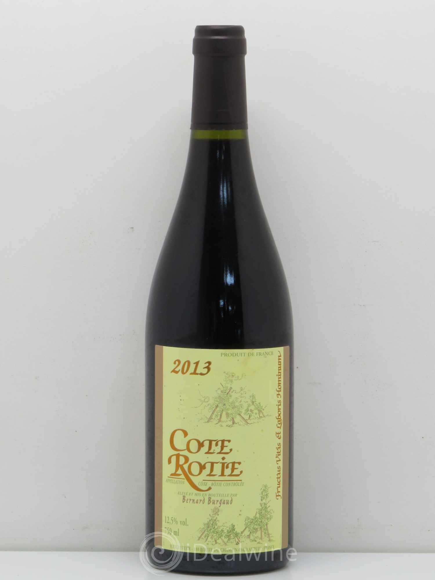 Côte-Rôtie Bernard Burgaud 2013 - Lot de 1 bouteille - 0