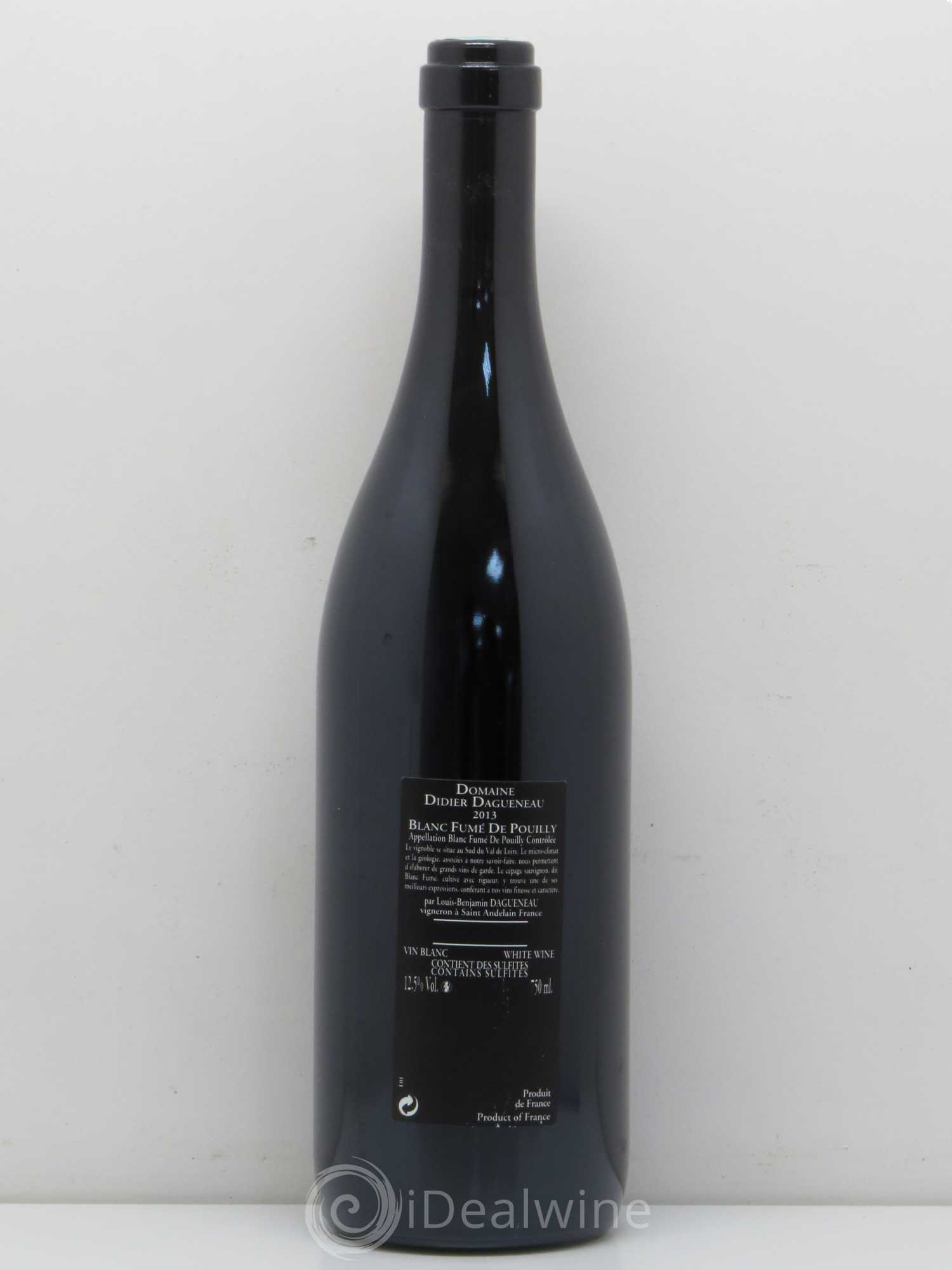 Vin de France (anciennement Pouilly-Fumé) Silex Dagueneau (Domaine Didier - Louis-Benjamin) 2013 - Lot de 1 bouteille - 1