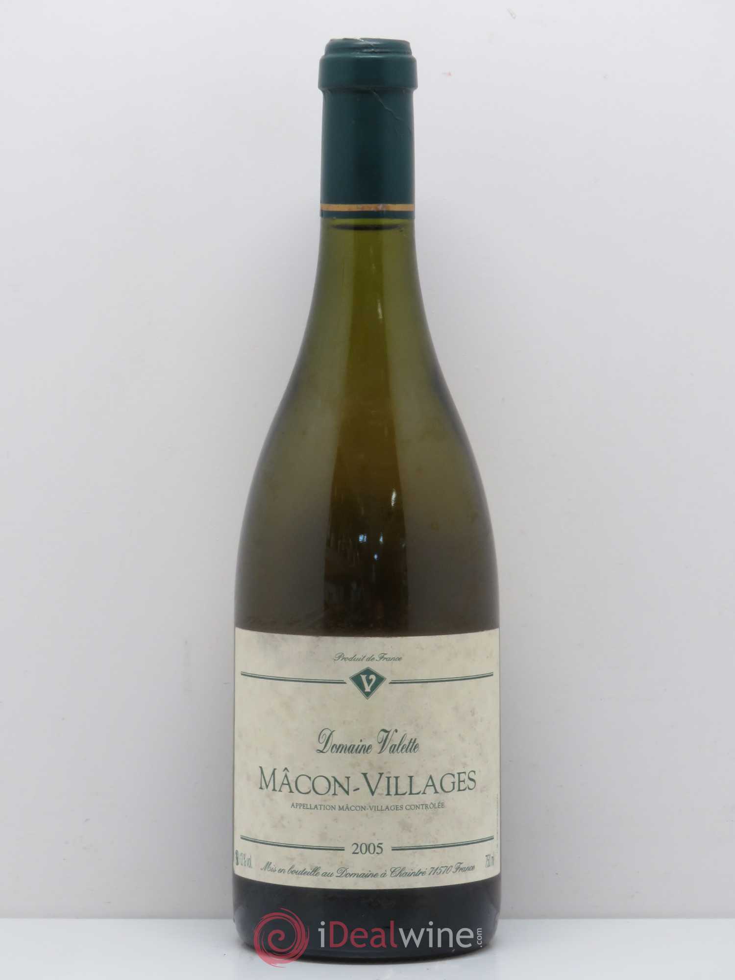 Mâcon-Villages Valette (Domaine) 2005 - Lot de 1 bouteille - 0