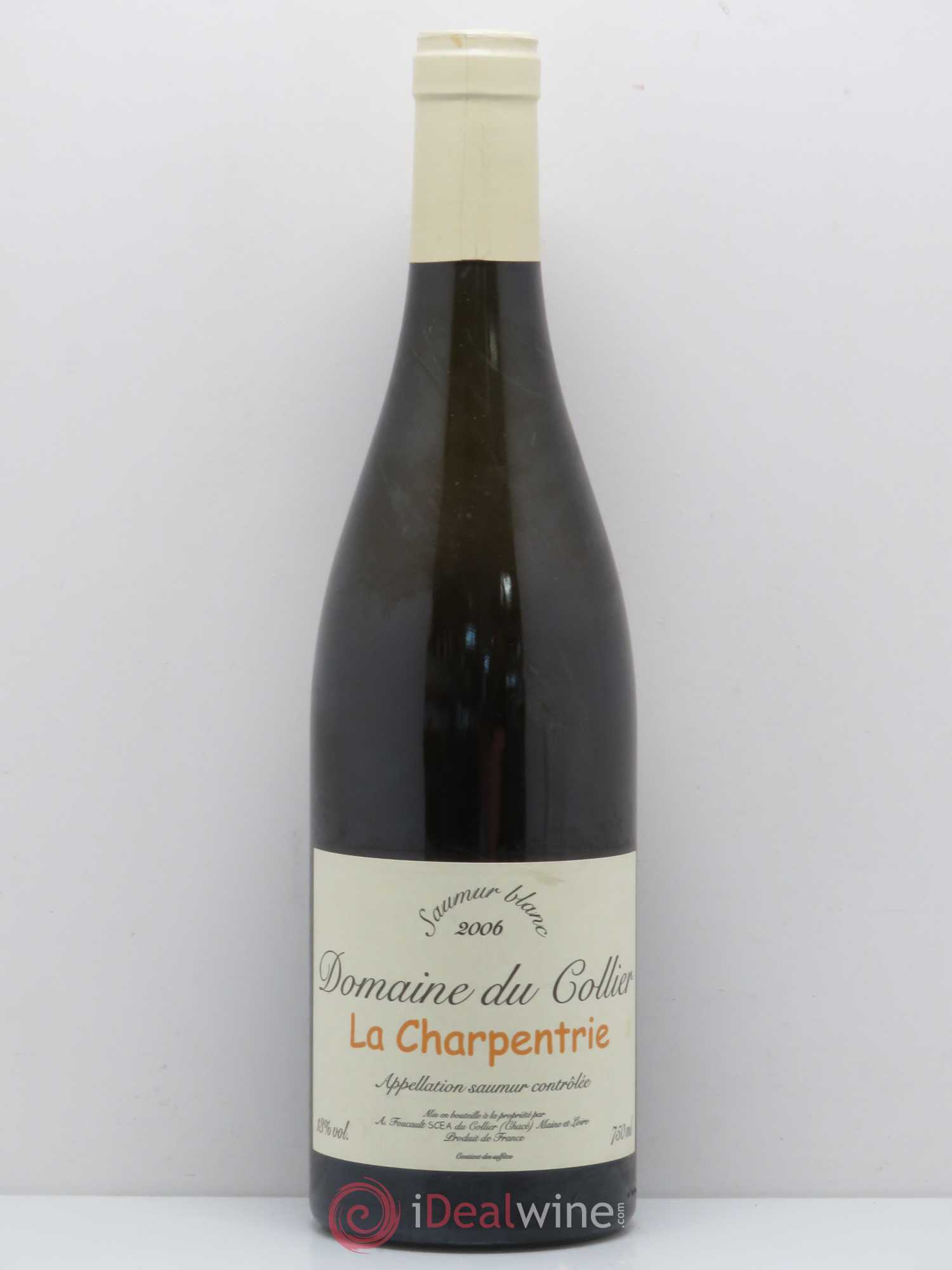 Saumur La Charpentrie Domaine du Collier 2006 - Posten von 1 Flasche - 0